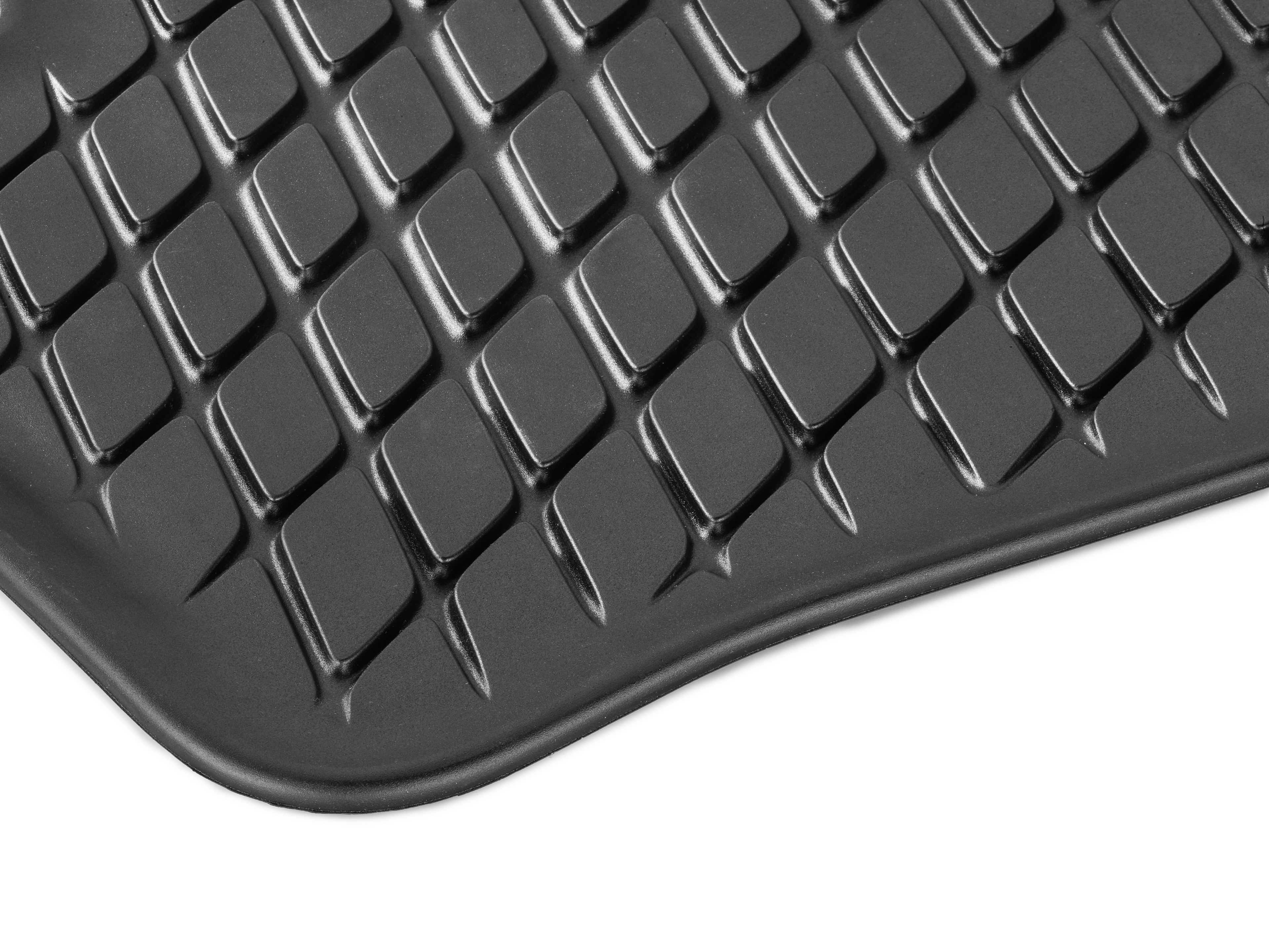 Maty na każdą pogodę Dynamic Squares, 3. rząd foteli, 1-częściowa - kierownica z lewej/prawej strony, czerń