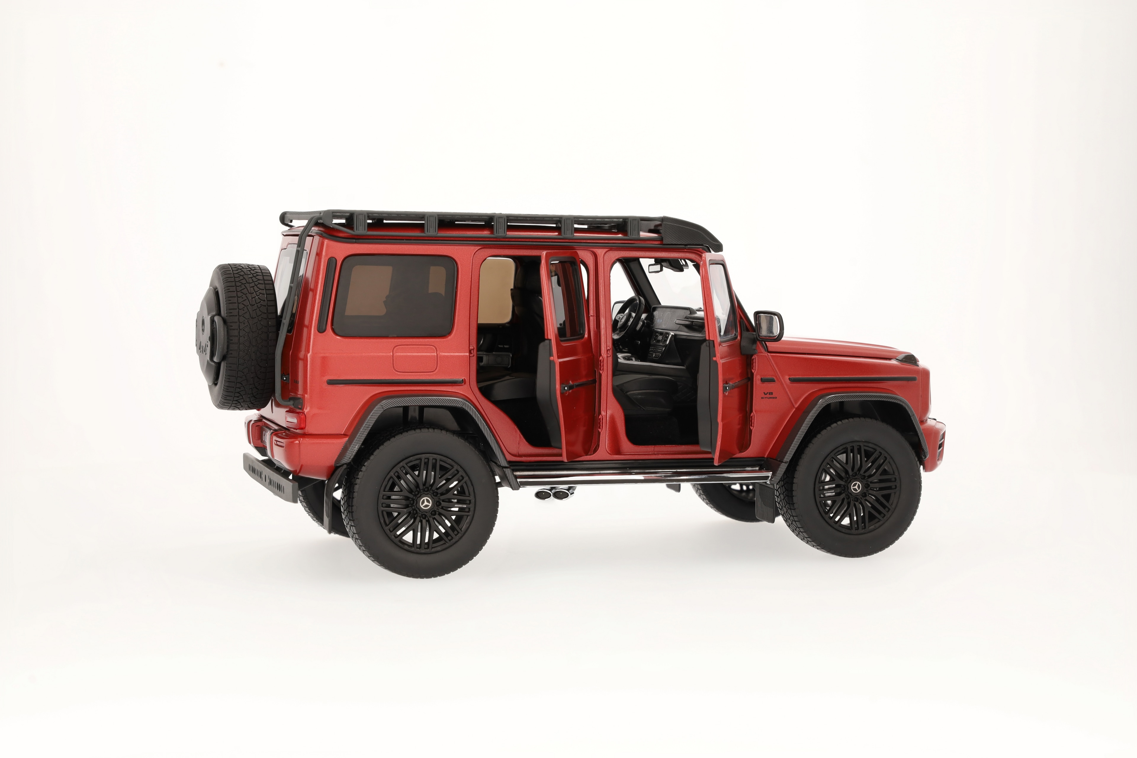 Mercedes-AMG G 63 4x4², W463 - G manufaktur hyazinthrot magno, iScale, 1:18