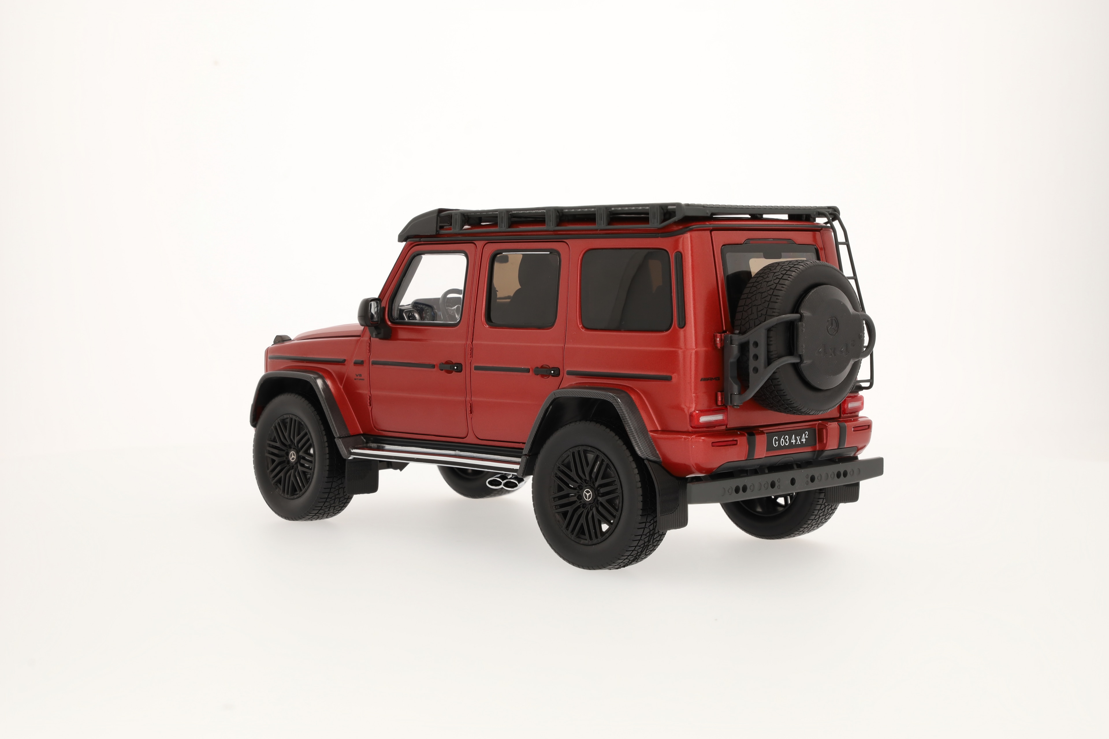 Mercedes-AMG G 63 4x4², W463 - G manufaktur hyazinthrot magno, iScale, 1:18