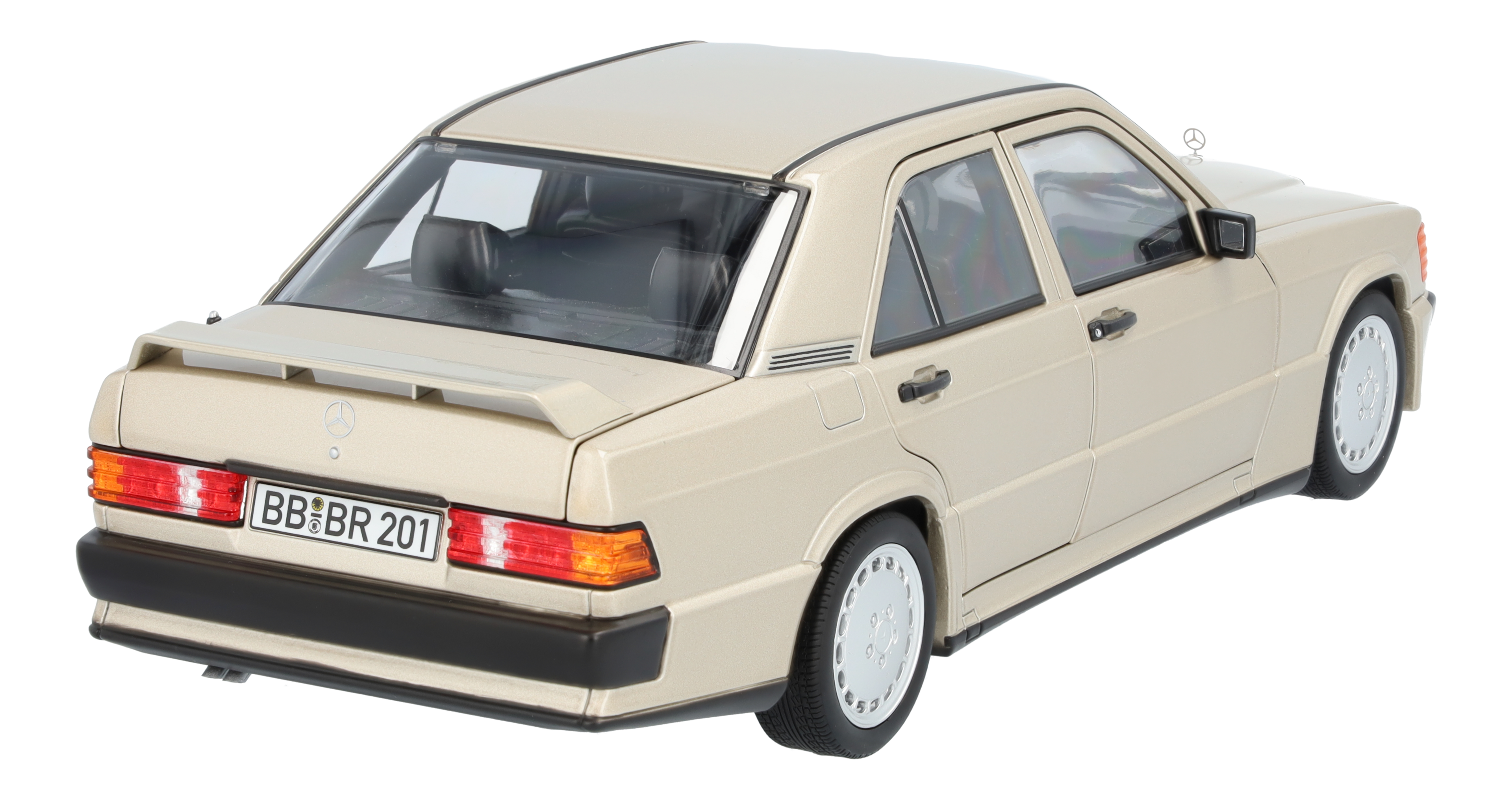 190 E 2.3-16 W 201 (1984-1988) - srebrny, Norev, 1:18