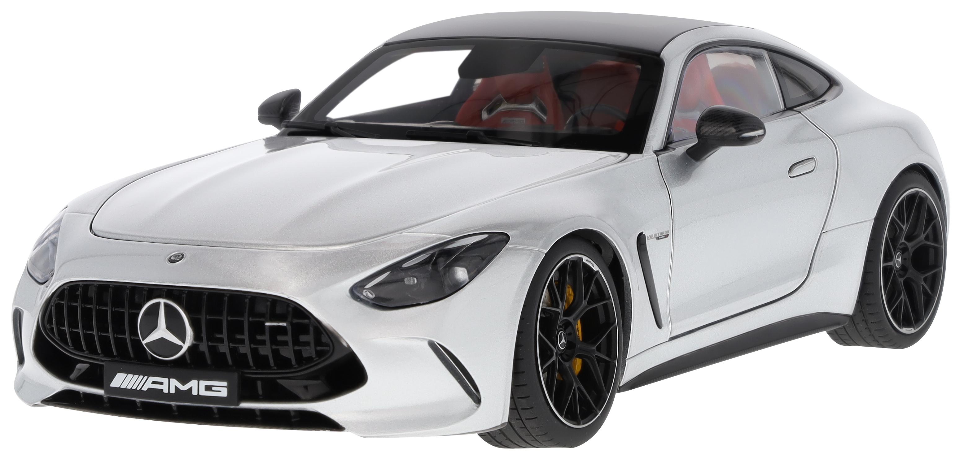 Mercedes-AMG GT 63, C192 - hightechsilber, NZG, 1:18