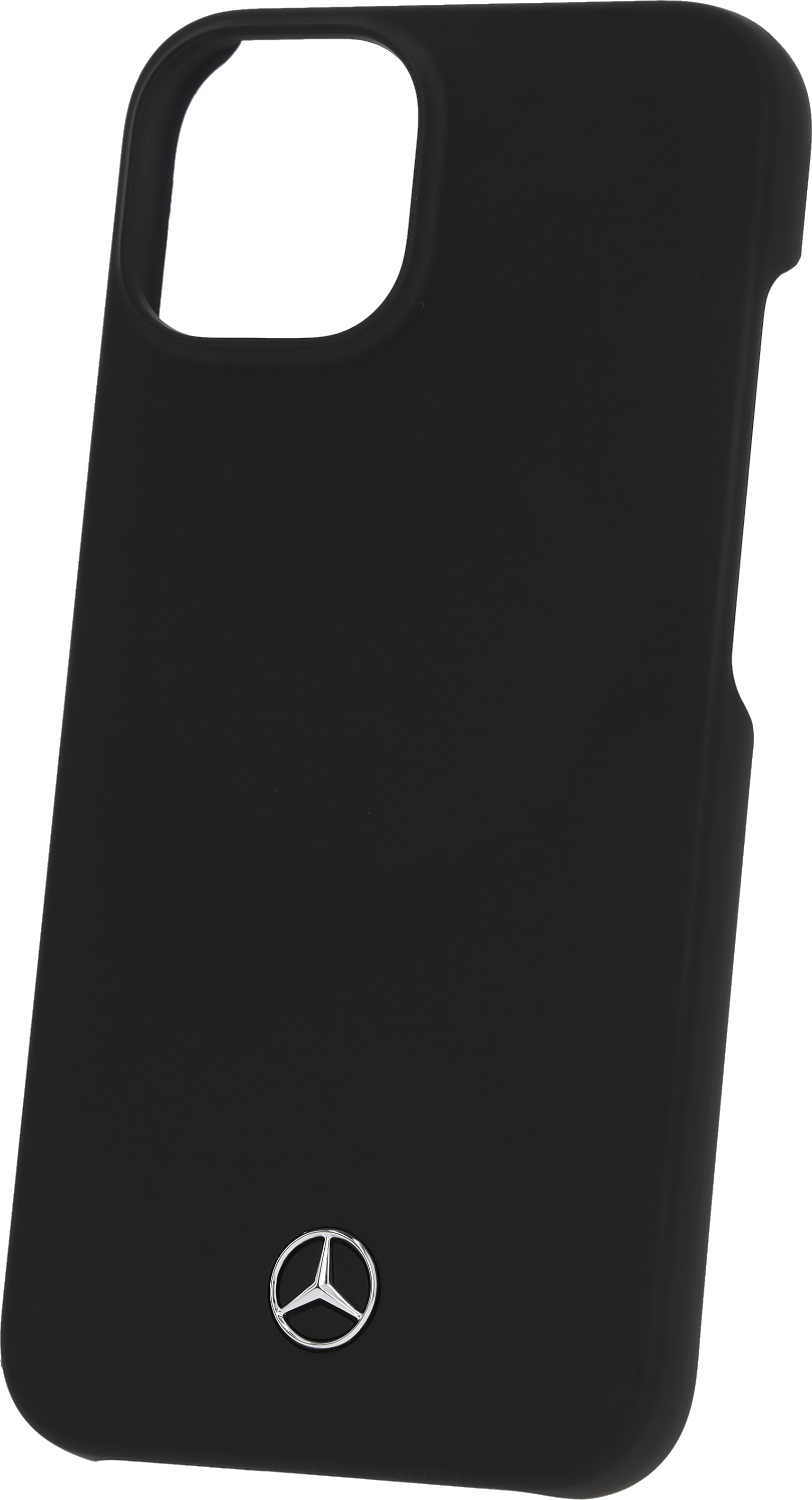 Hülle für iPhone® 14 - schwarz, Polycarbonat / Mikrofaser