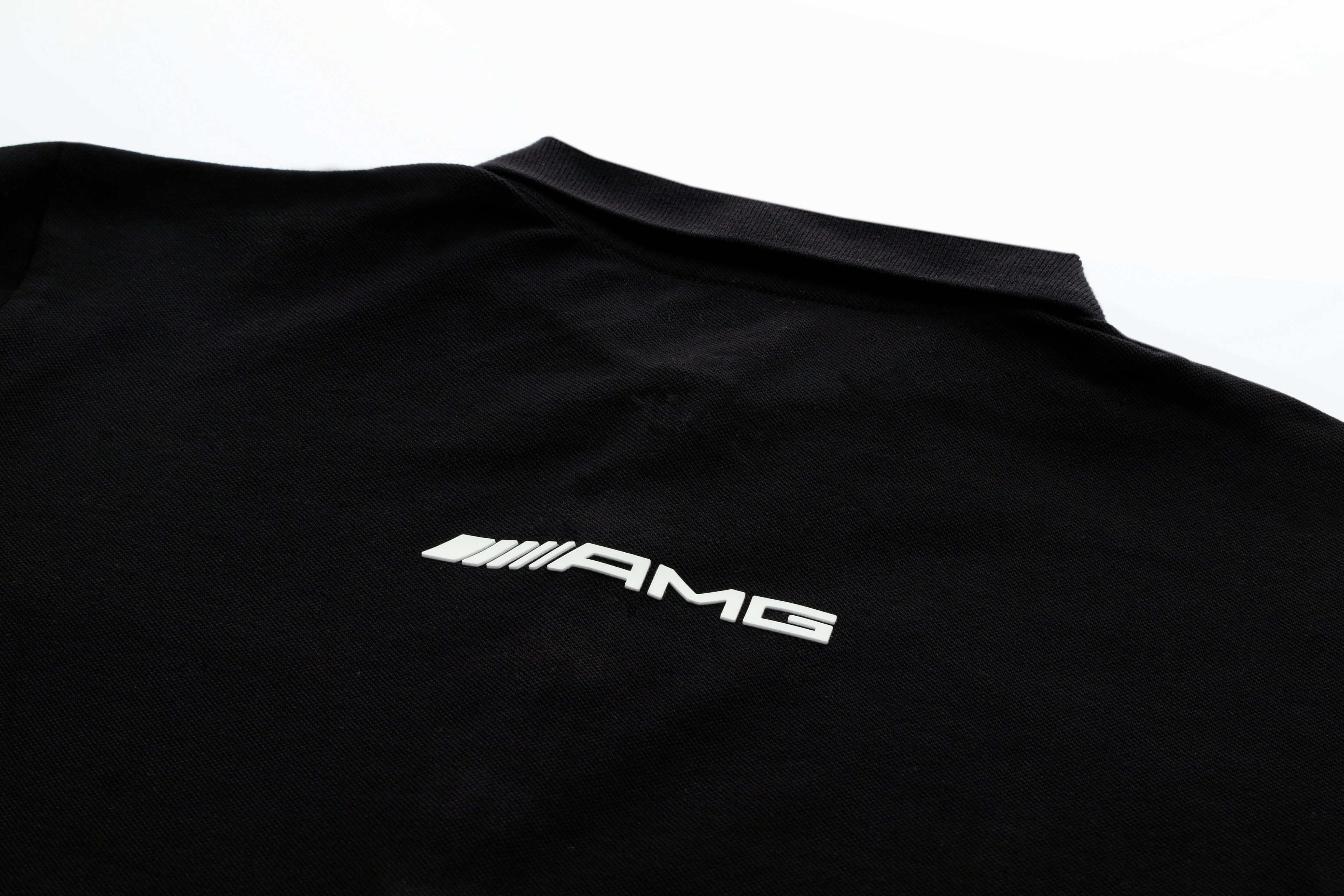 Damska koszulka polo AMG - czerń, XL