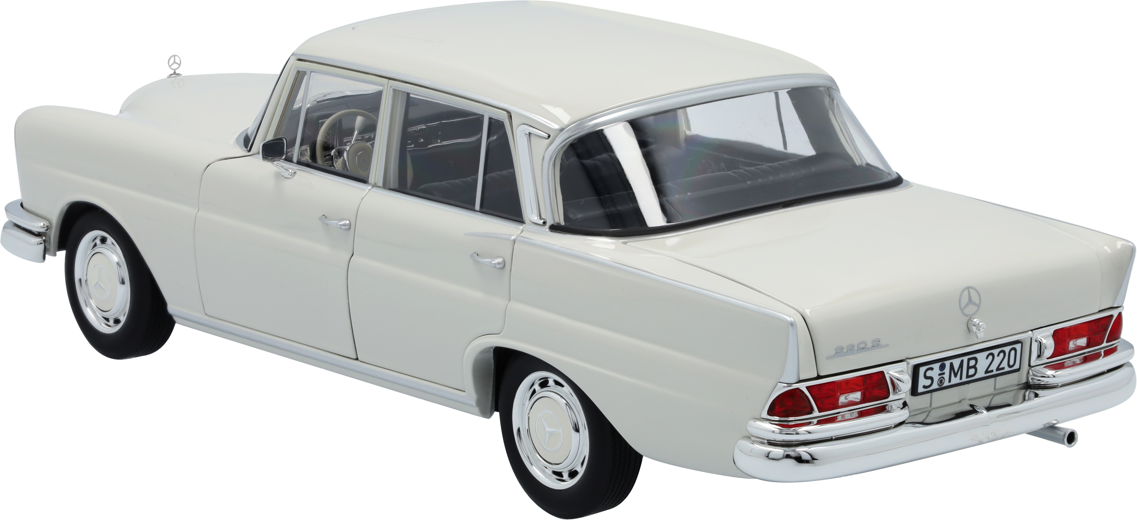 220 S W 111 (1959-1965) - weißgrau, Norev, 1:18