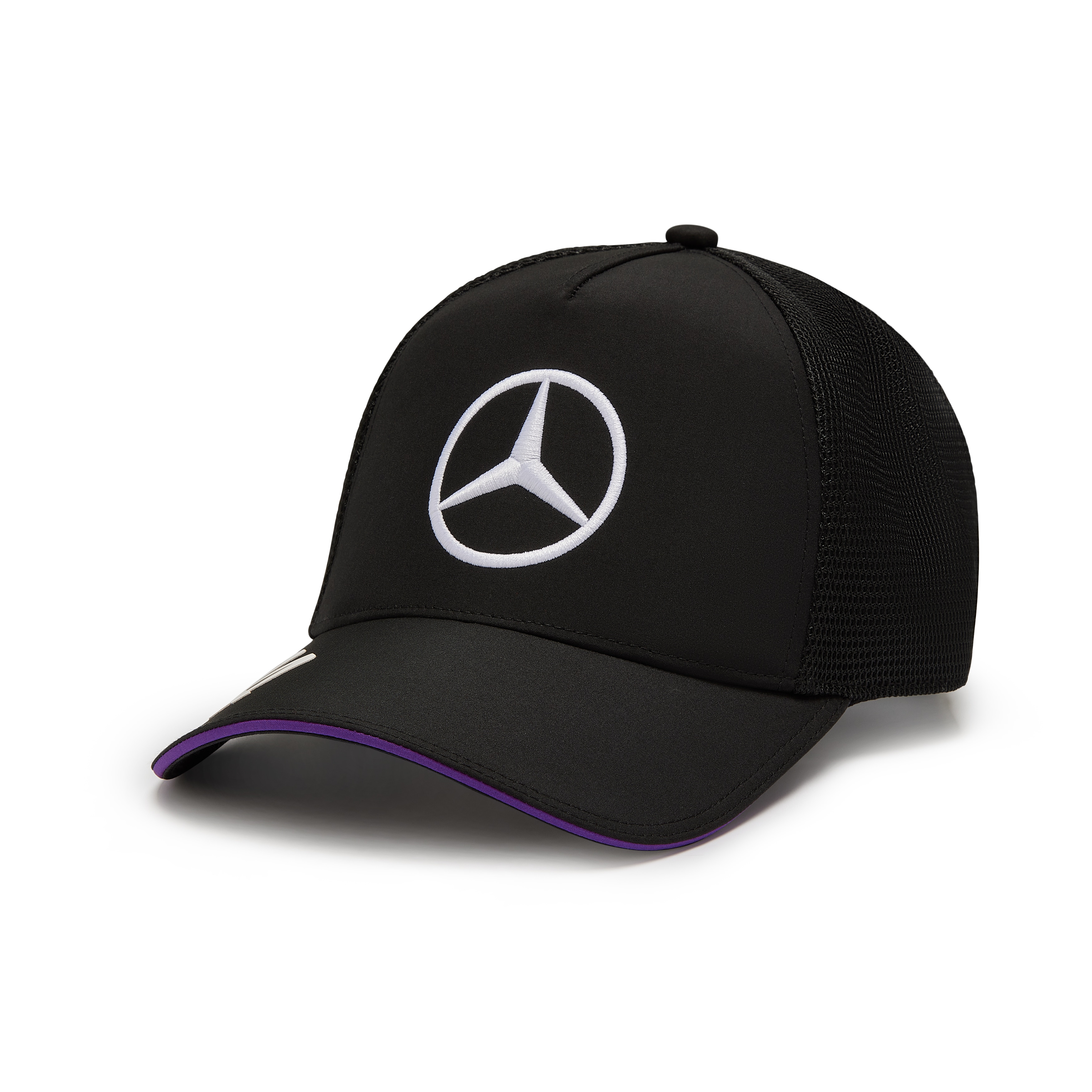 Czapka, Lewis Hamilton, Mercedes-AMG F1 - czerń, poliester