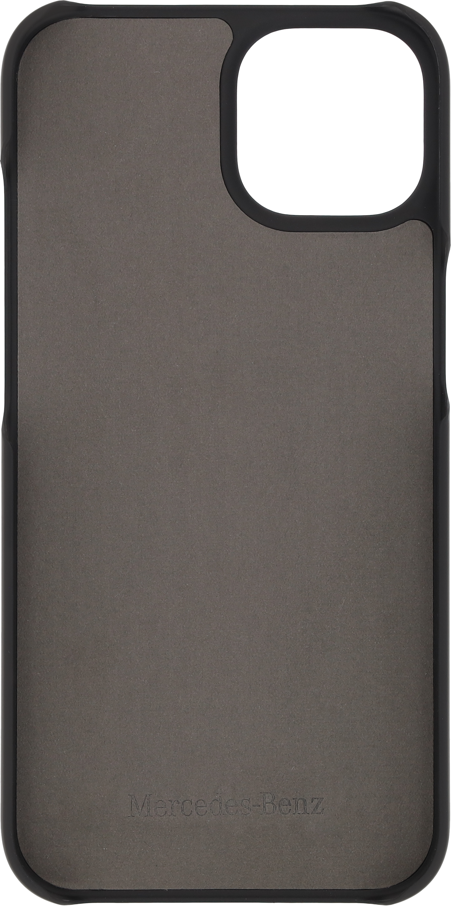 Hülle für iPhone® 14 - schwarz, Polycarbonat / Mikrofaser