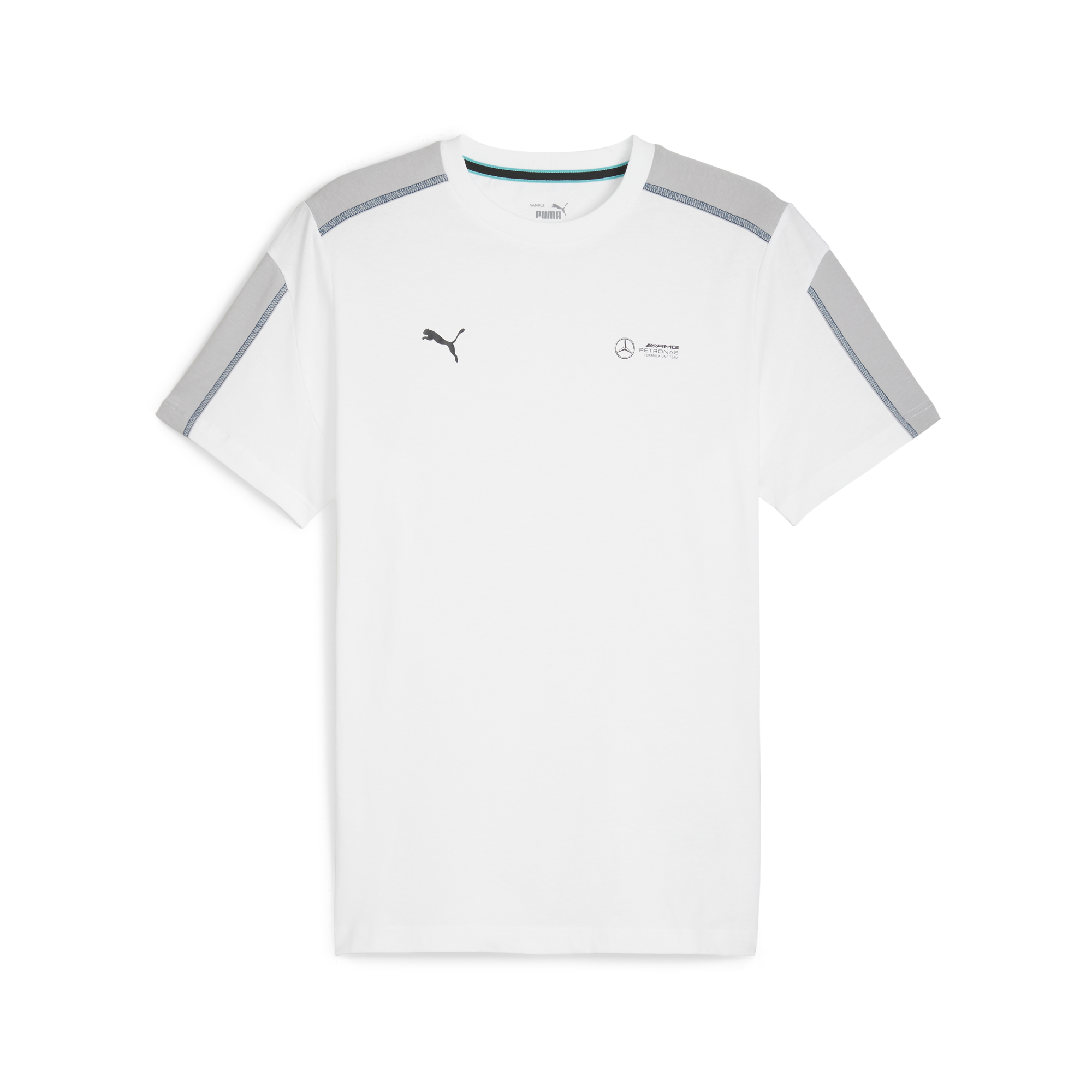 T-Shirt, Unisex, Mercedes-AMG F1 - weiß, M