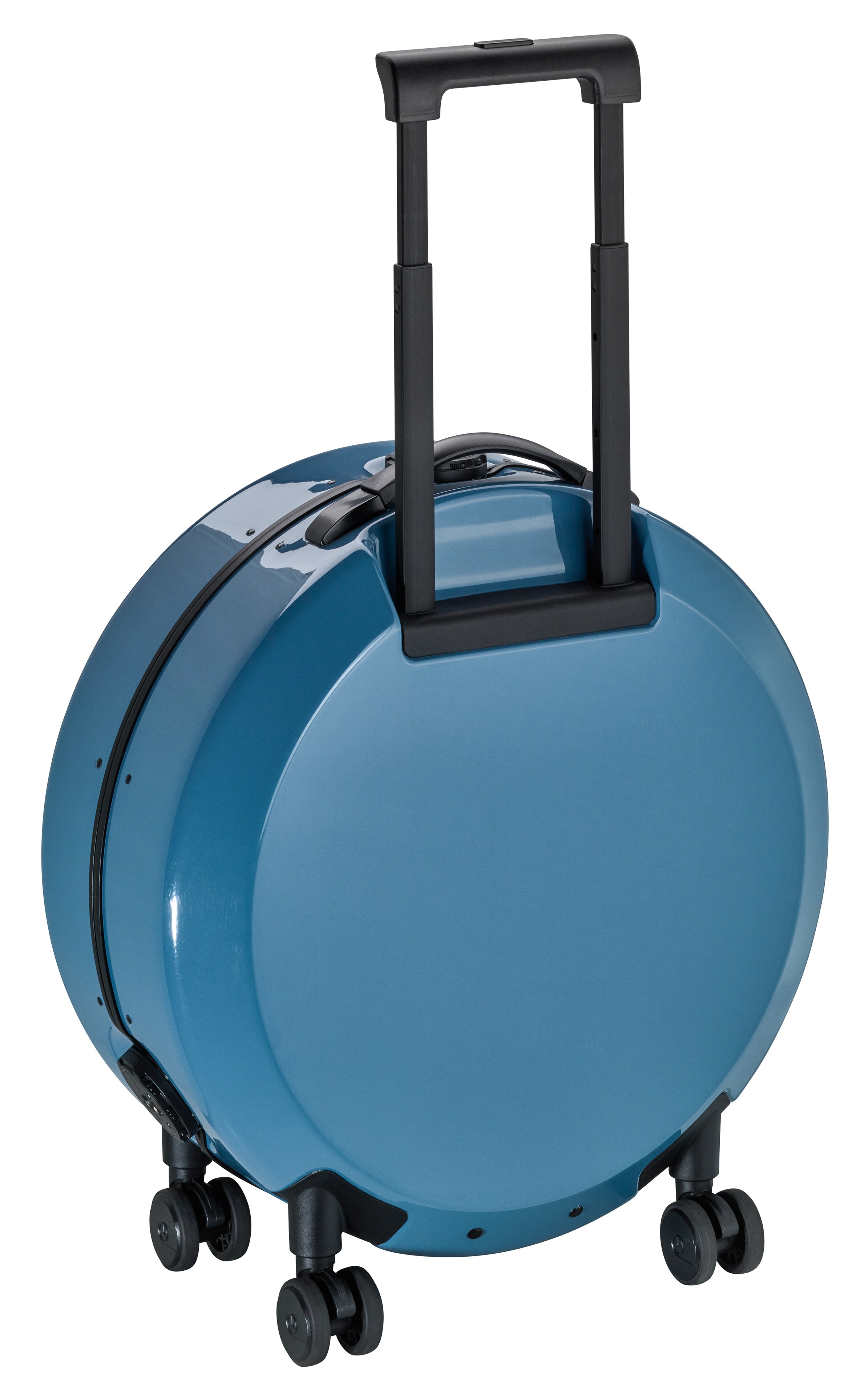 Walizka, G-Class - niebieski, poliwęglan / poliester, 45 l