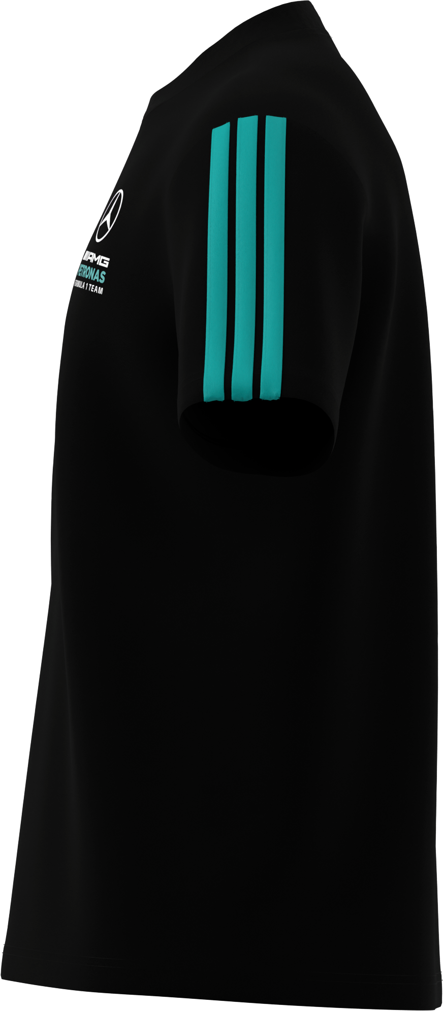 T-shirt męski, Mercedes-AMG F1 - czerń, XL