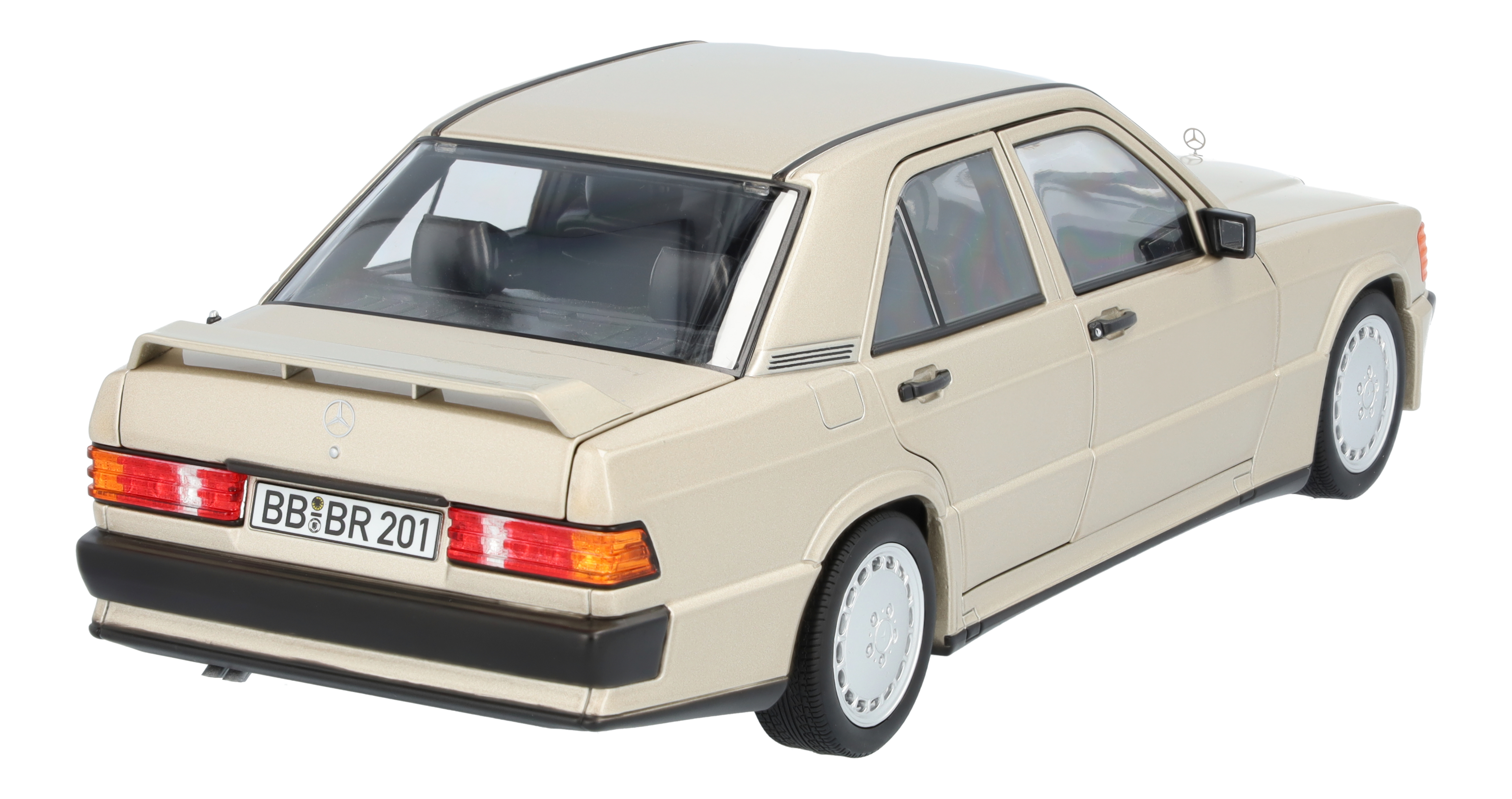190 E 2.3-16 W 201 (1984-1988) - silberfarben, Norev, 1:18