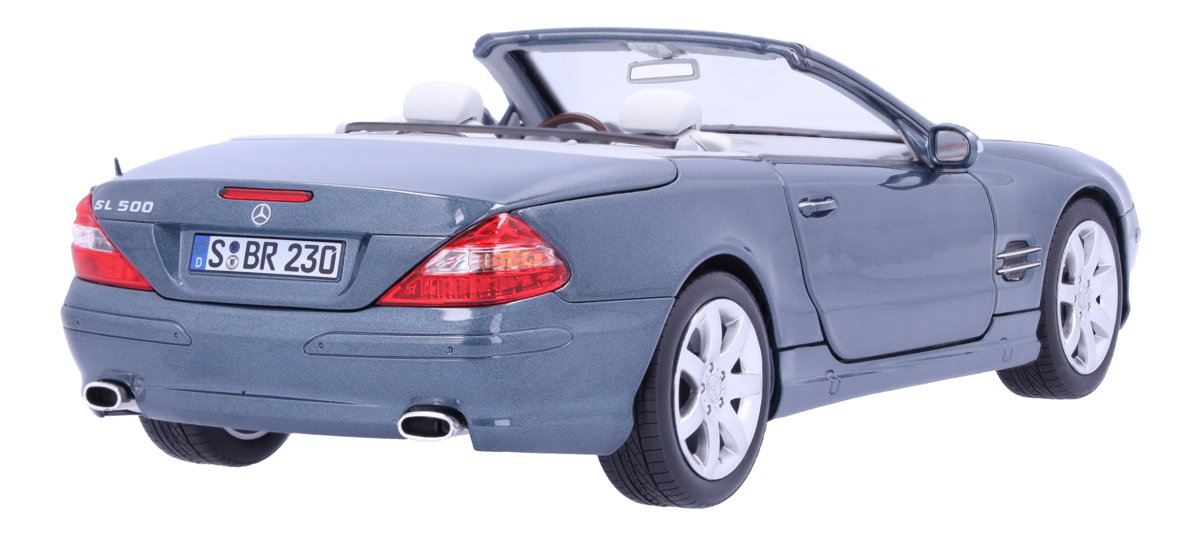 SL 500 R 230 (2001-2006) - topasblau, Norev, 1:18