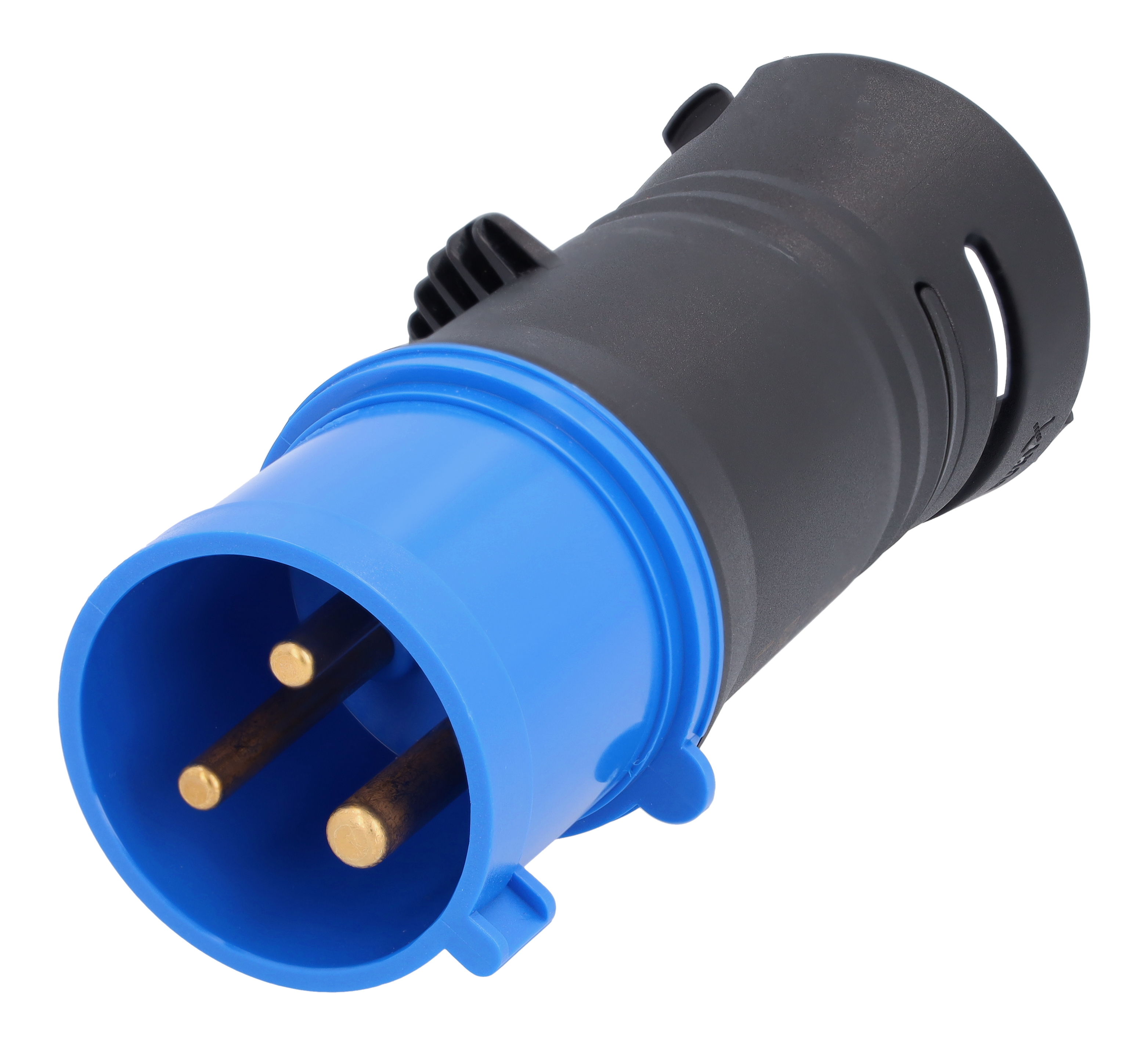 Elastyczny system ładowania Pro, Adapter, CEE 32/1-fazowy - tworzywo sztuczne, czerń, kierownica z lewej/prawej strony