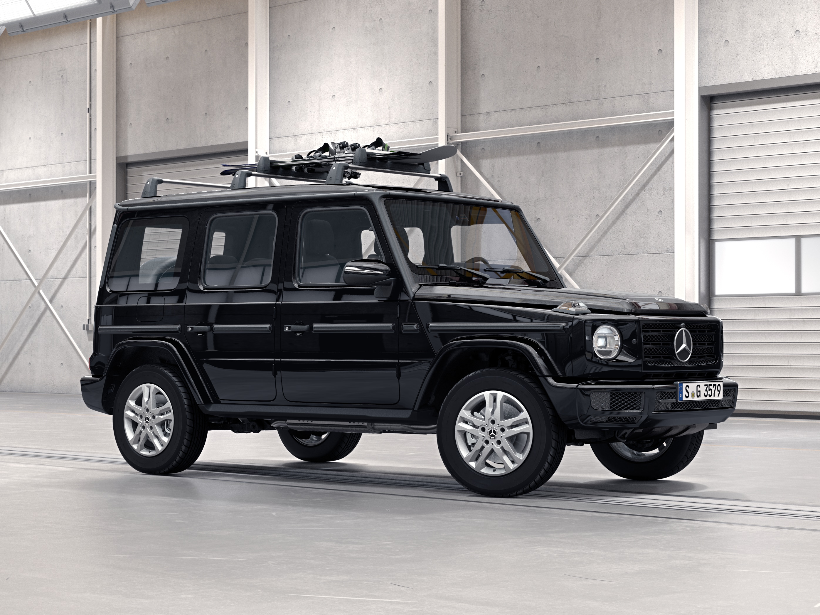 Bagażnik bazowy, trzy belki poprzeczne - aluminium / stal, srebrny / czerń