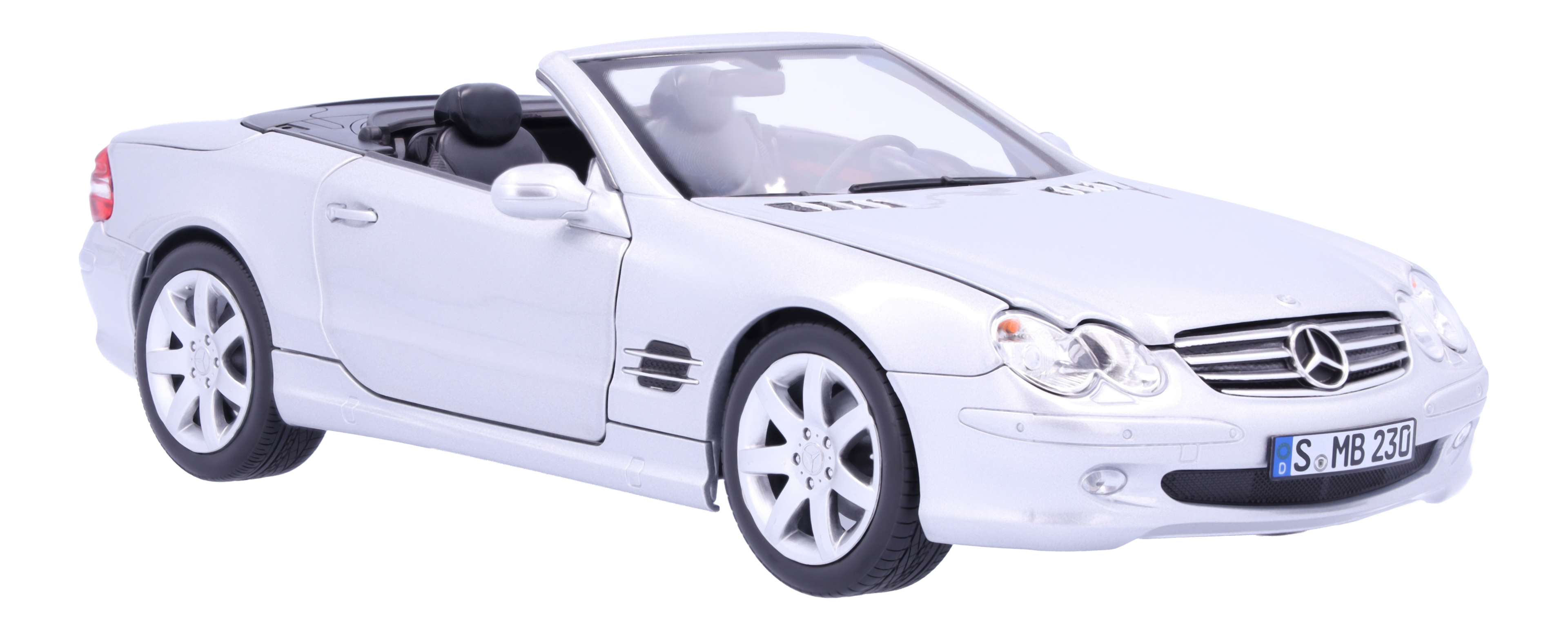SL 500 R 230 (2001-2006) - brillantsilber, Norev, 1:18