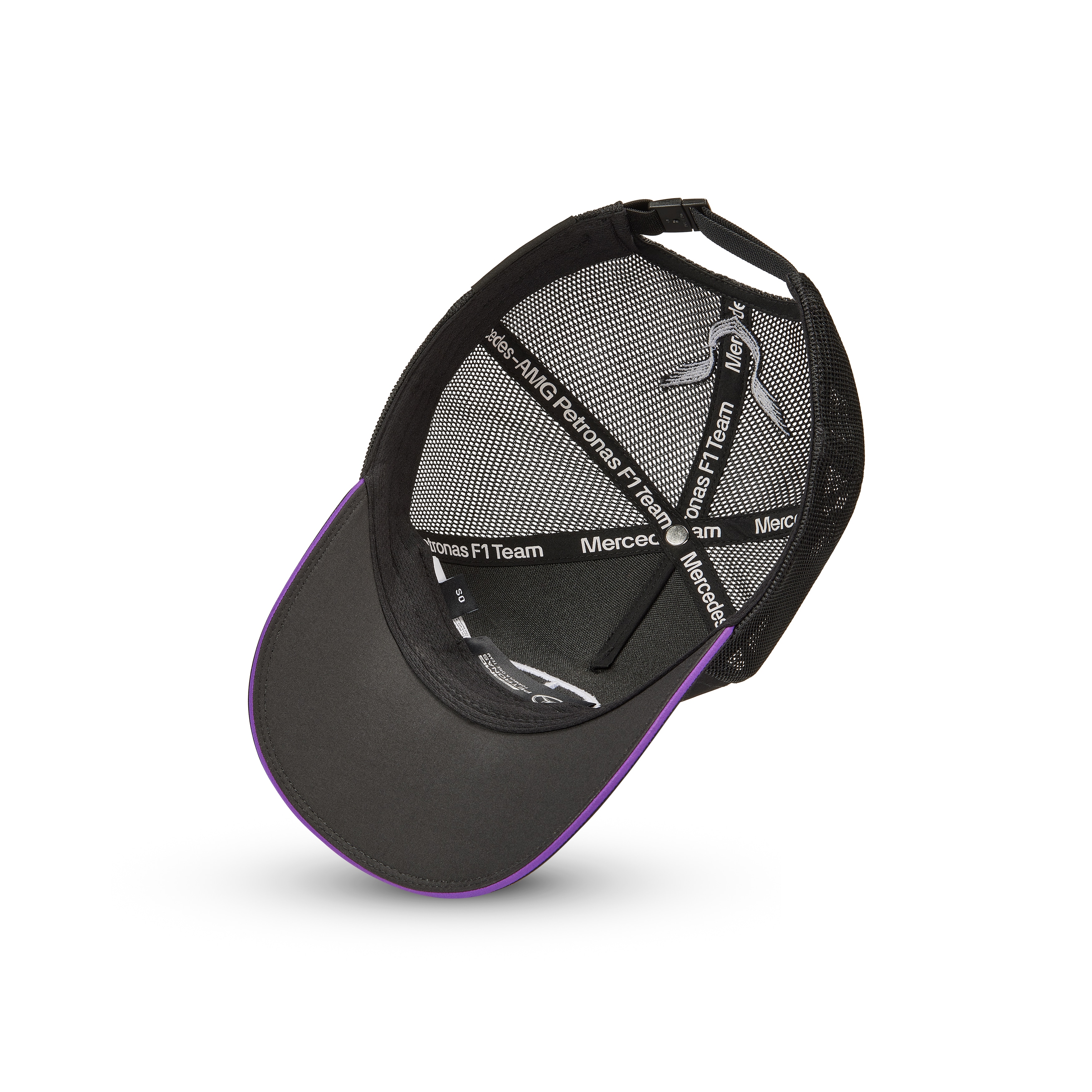 Czapka, Lewis Hamilton, Mercedes-AMG F1 - czerń, poliester