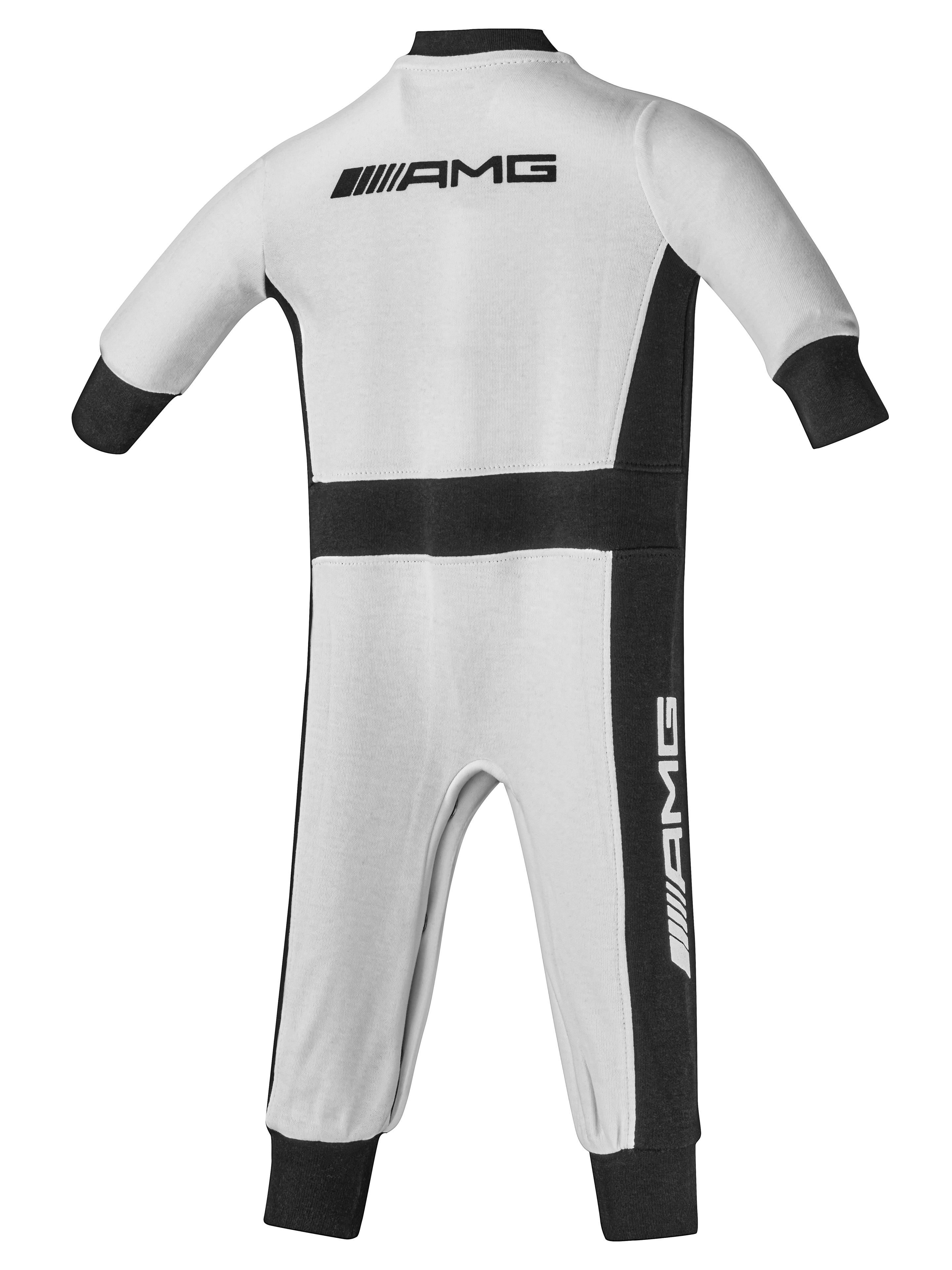 AMG Babystrampler - weiß, 68/74