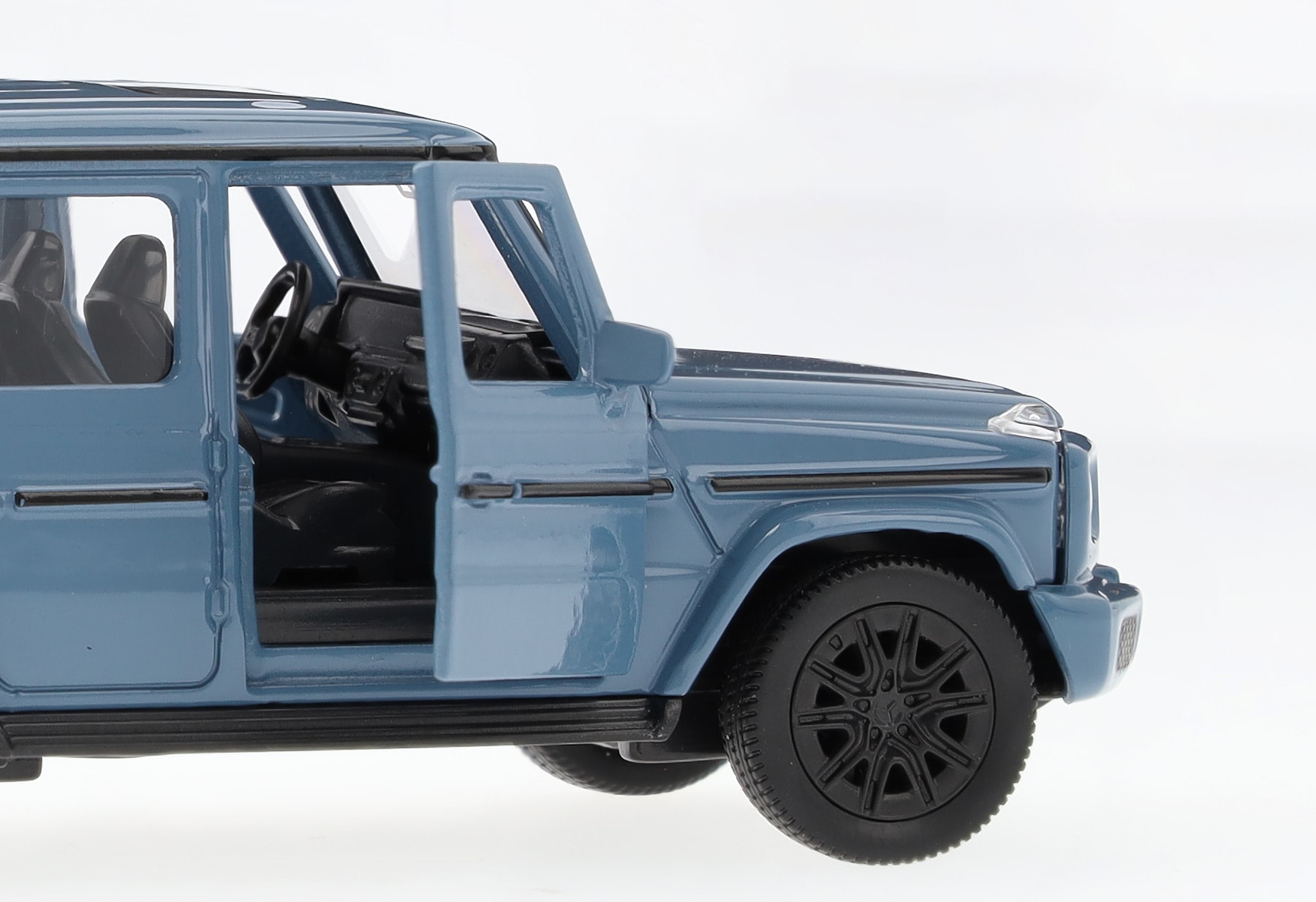 G-Class, Samochody terenowe, W465, Pullback - MANUFACTORY vintage blue uni, Heinrich Bauer, 1:43