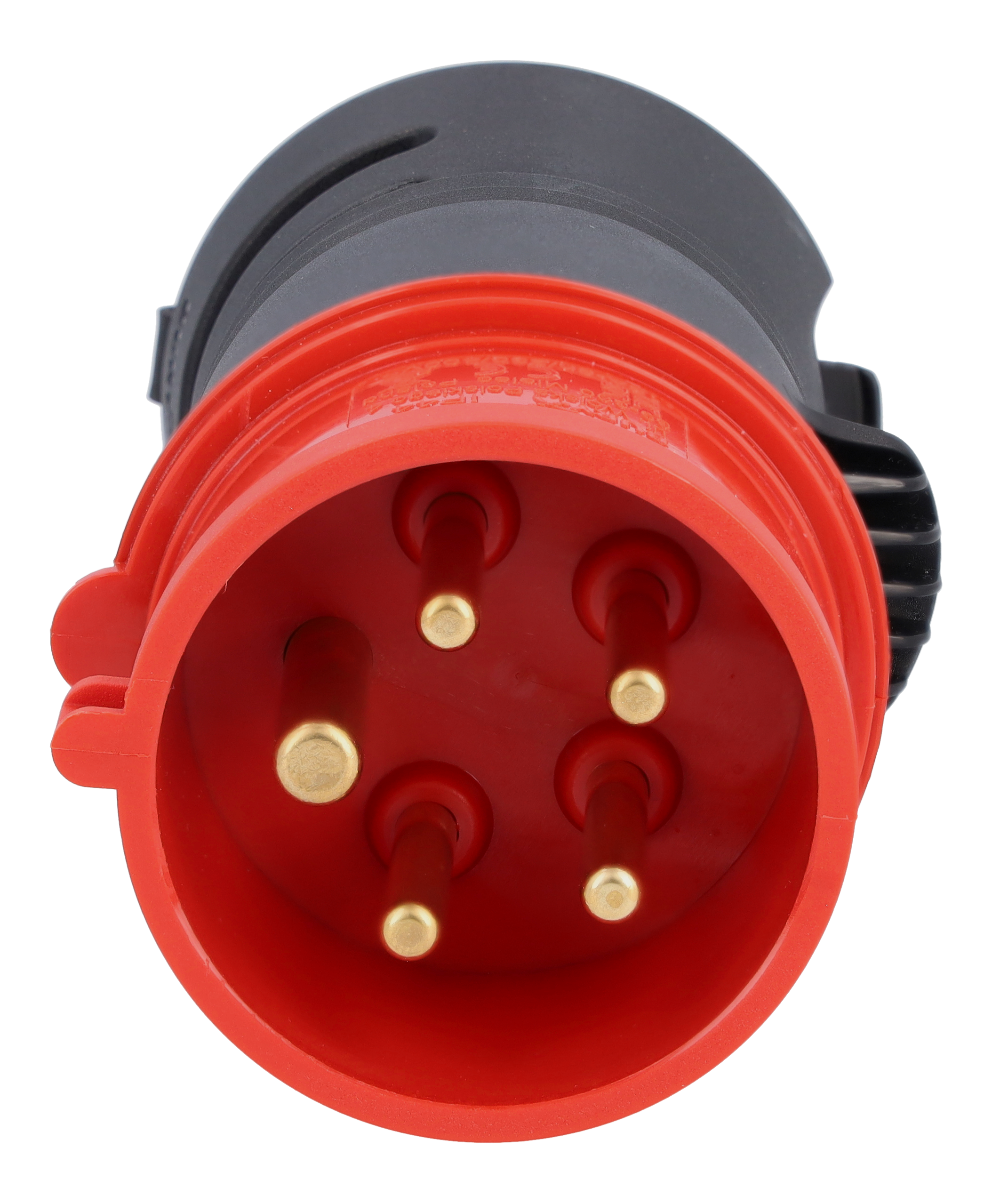 Elastyczny system ładowania Pro, Adapter, CEE 16/3-fazowy - tworzywo sztuczne, czerń, kierownica z lewej/prawej strony