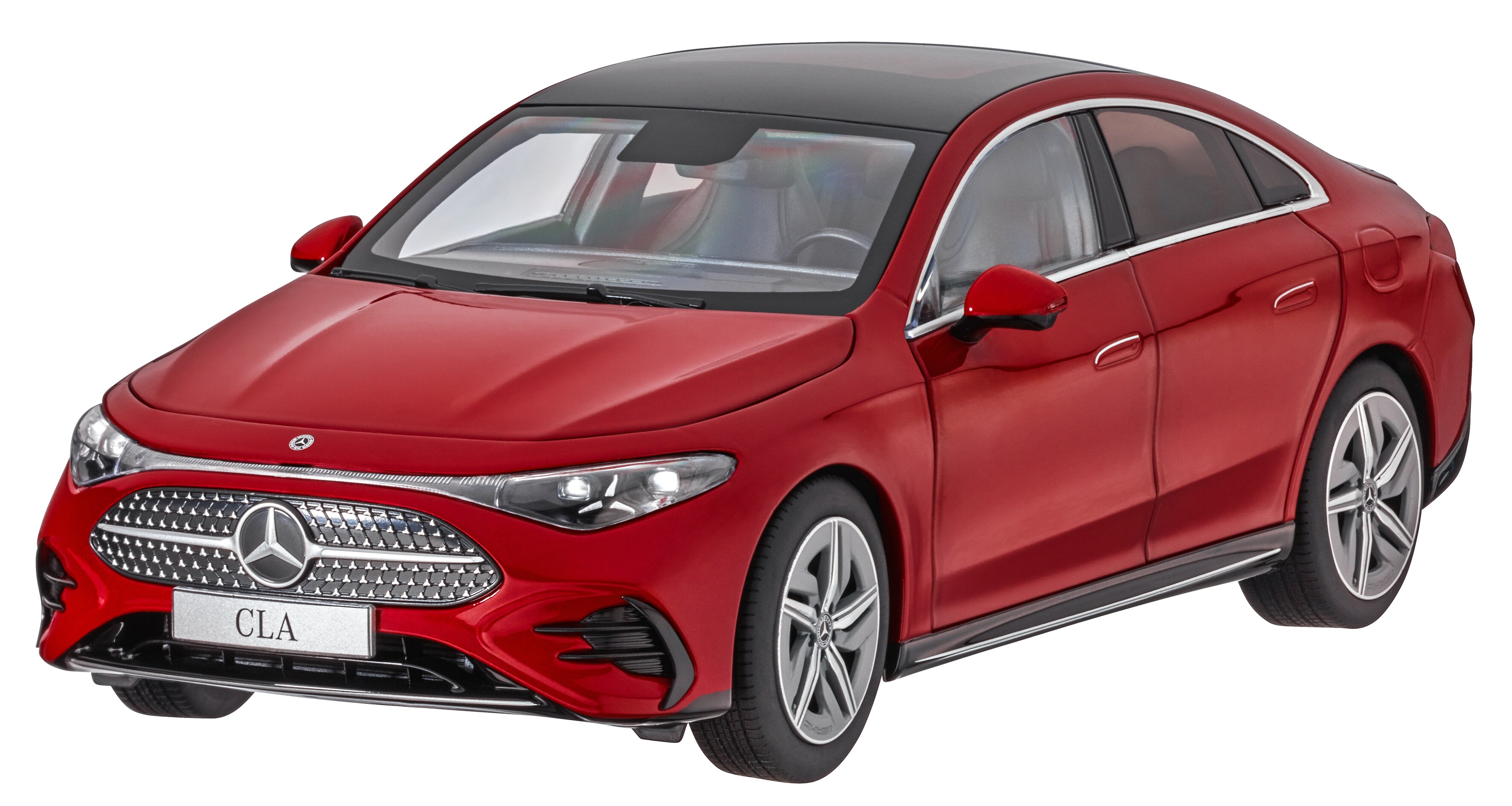 CLA Coupé, C178 - MANUFACTORY czerwień patagońska metalik, NZG, 1:18