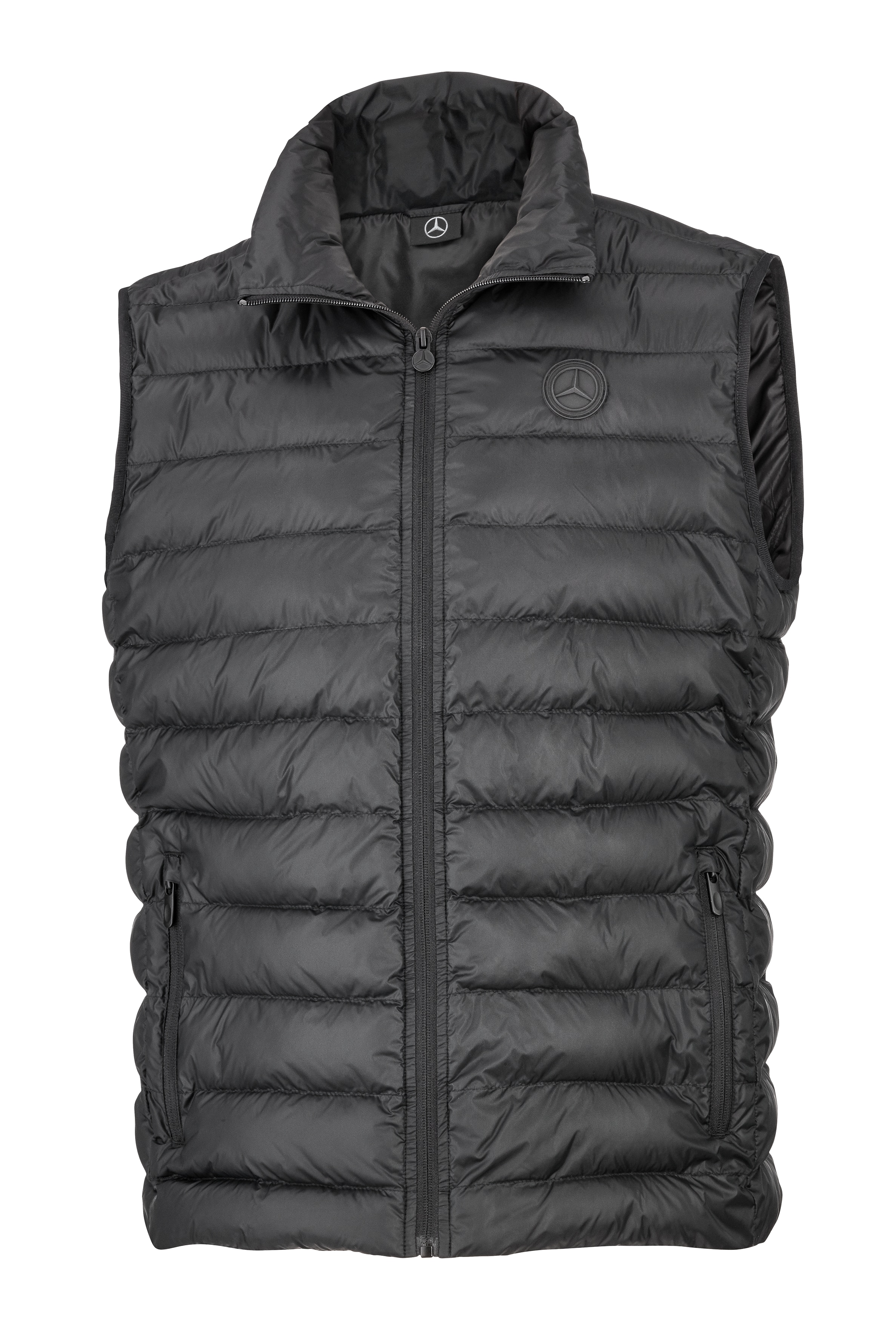 Kamizelka pikowana męska - czerń, L