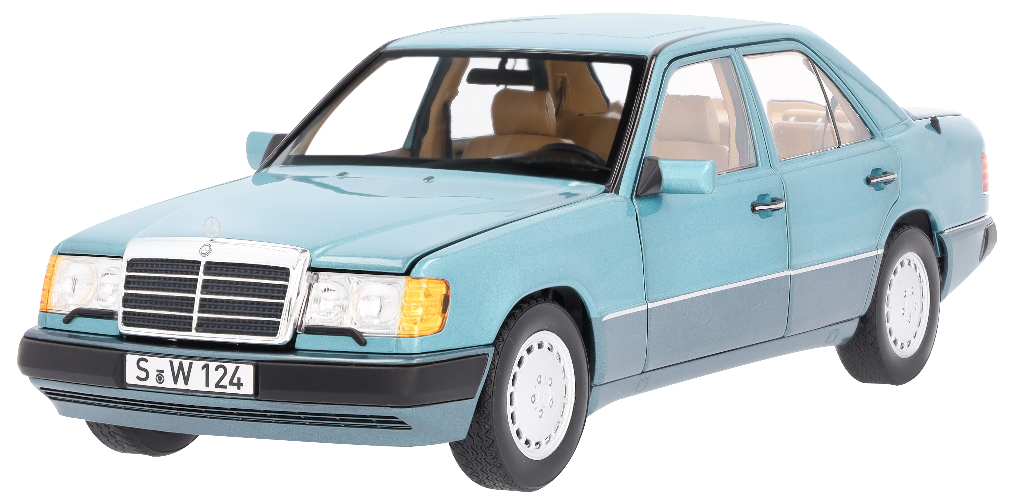 230 E W 124 (1989-1993), Limousine - Beryll, Norev, 1:18