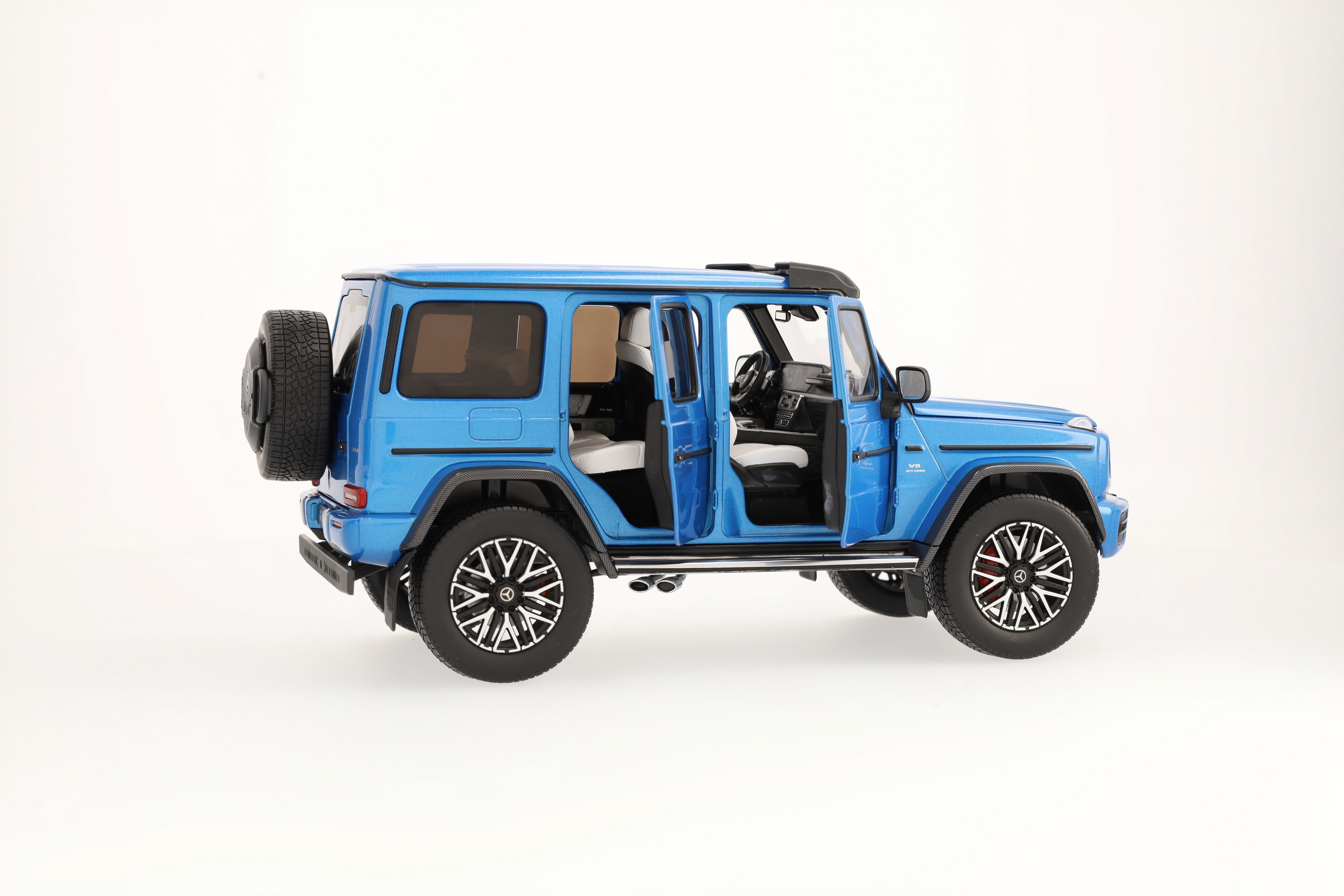 Mercedes-AMG G 63 4x4², W463 - G manufaktur südseeblau, iScale, 1:18