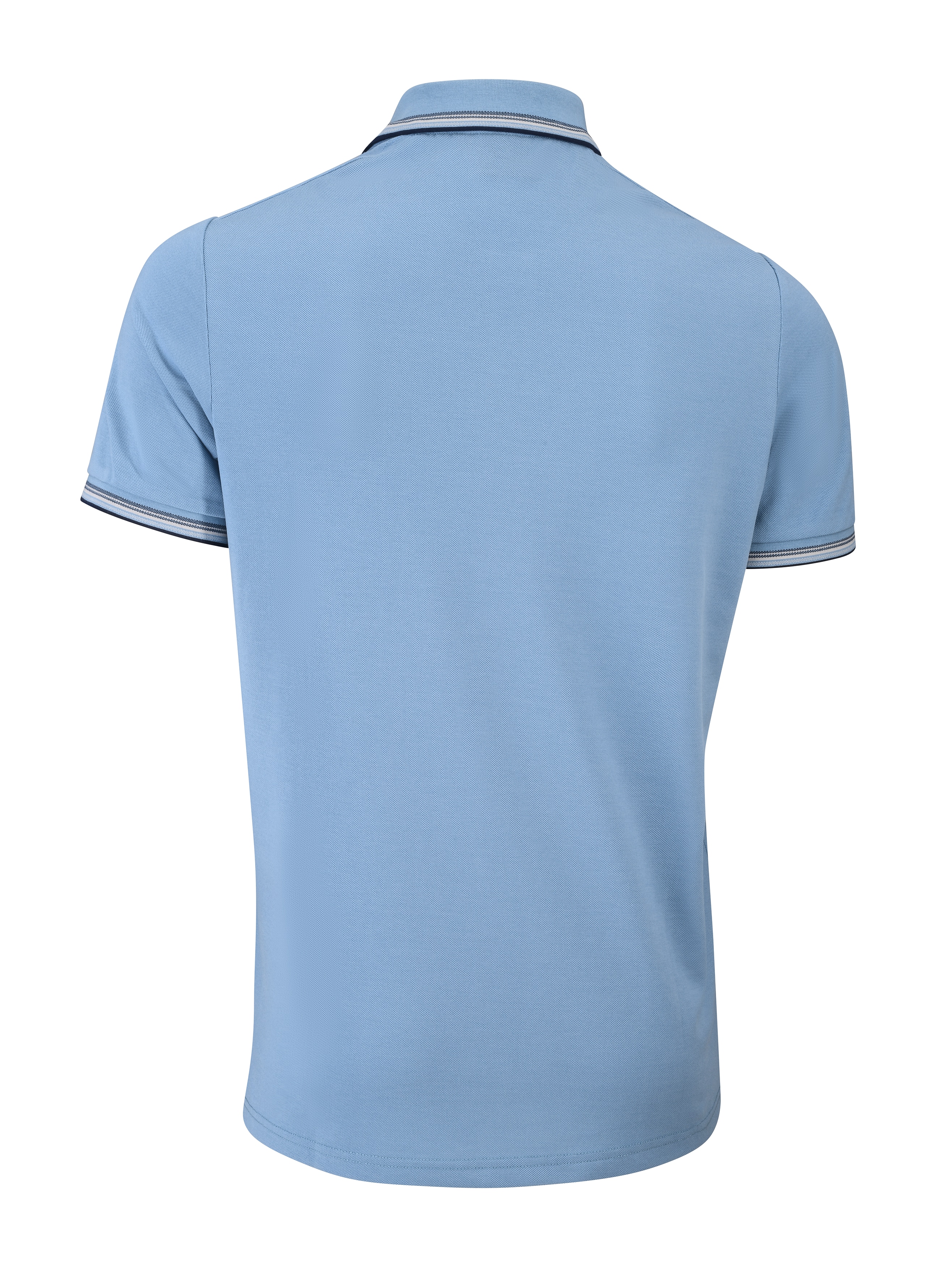 Poloshirt Herren - vintageblau, M