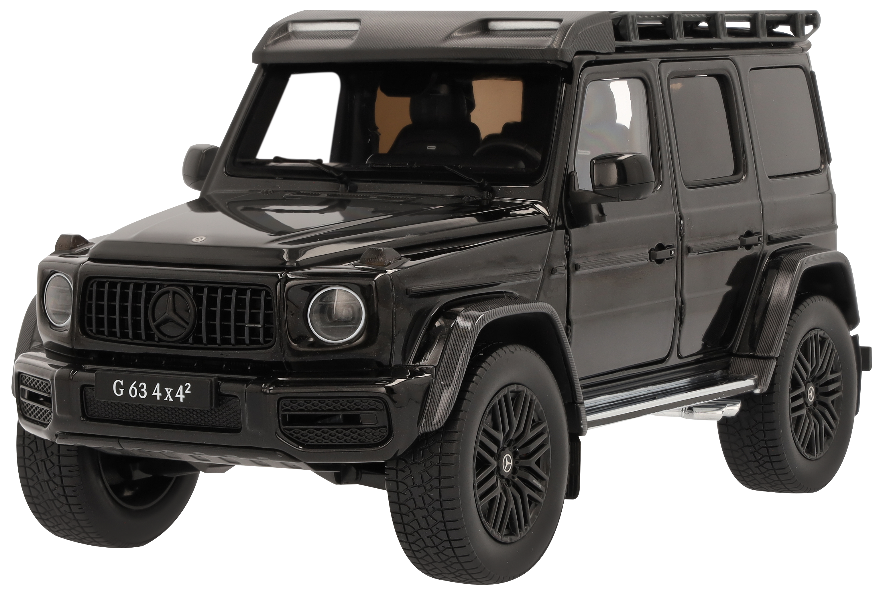 Mercedes-AMG G 63 4x4², W463 - czerń obsydianu, iScale, 1:18