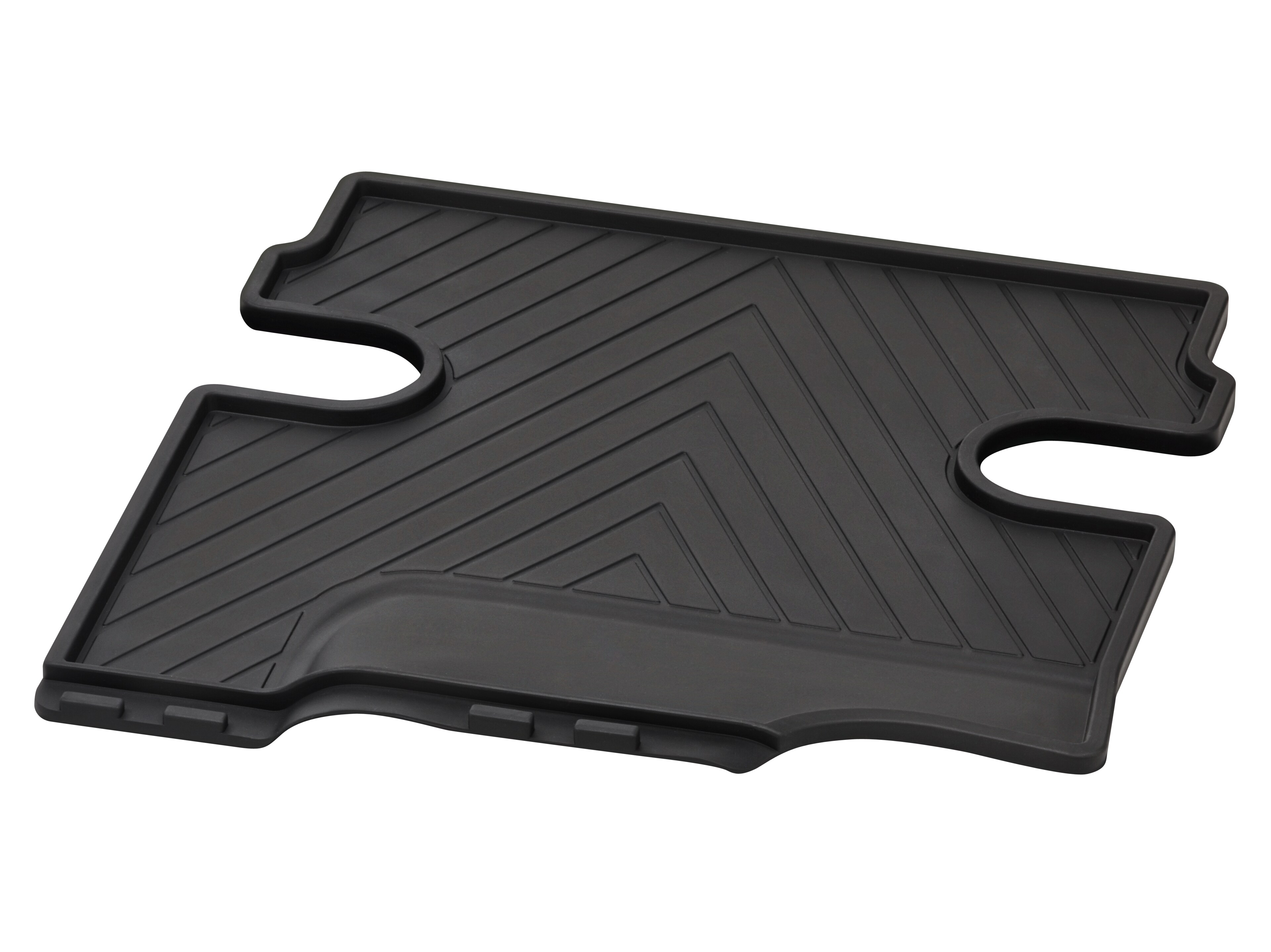 Maty na każdą pogodę, Mata środkowa, bez S23 (2-osobowy fotel pasażera), bez podłogowego kanału powietrza (H00), Zestaw 1-częściowy - kierownica z lewej/prawej strony, czerń