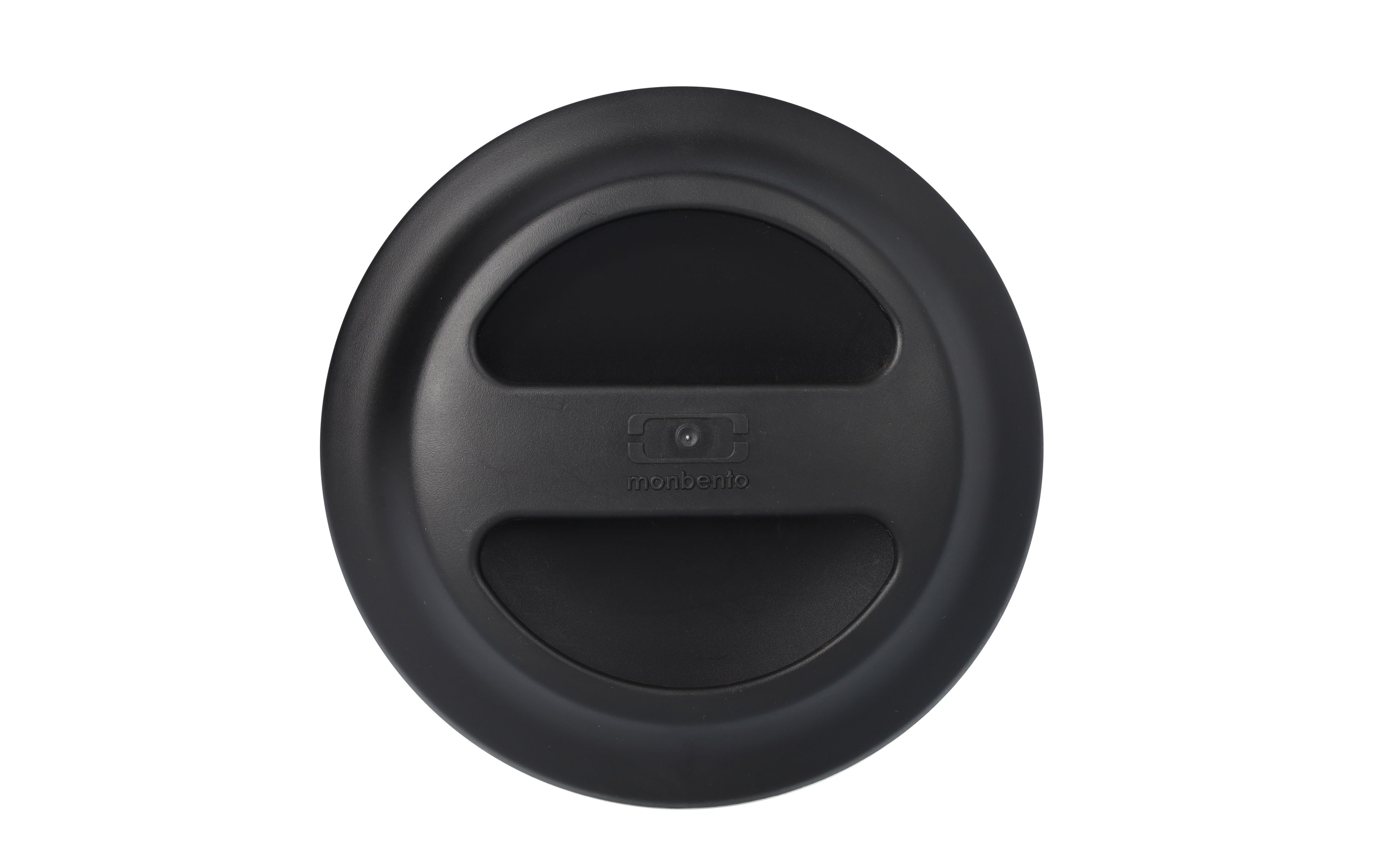 Isotherm-Lunchbox - schwarz-silber, Edelstahl / Polypropylen / Silikon, monbento®, 550 ml