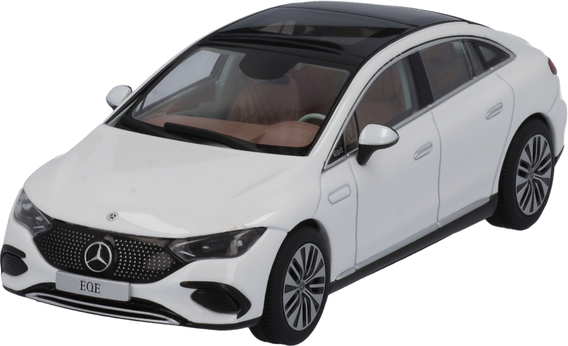 EQE, Limousine, Electric Art Line, V295 - MANUFAKTUR opalithweiß bright, Herpa, 1:43