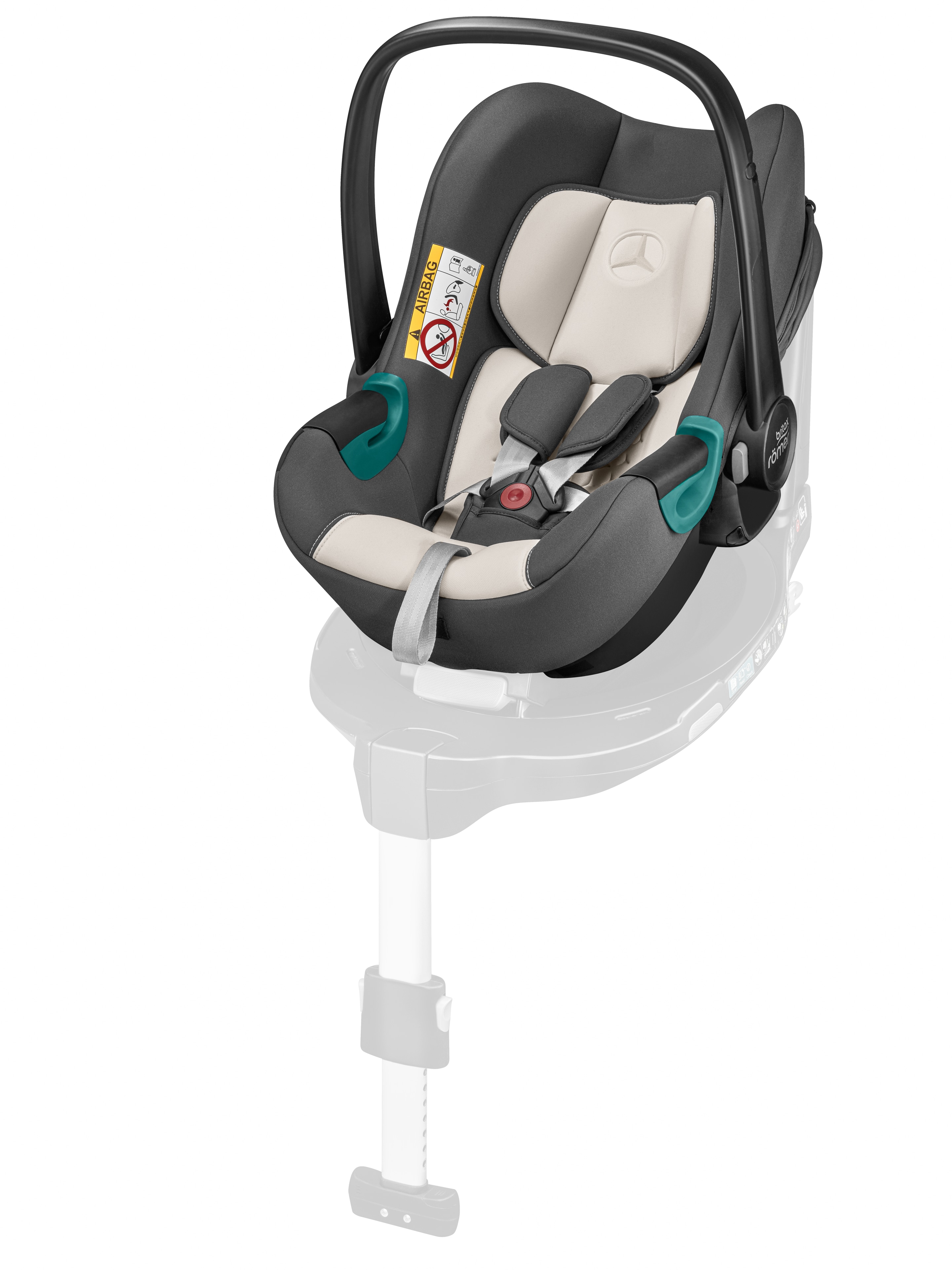 Fotelik dziecięcy BABY-SAFE, 3 i-Size, ECE - antracyt / beżowy