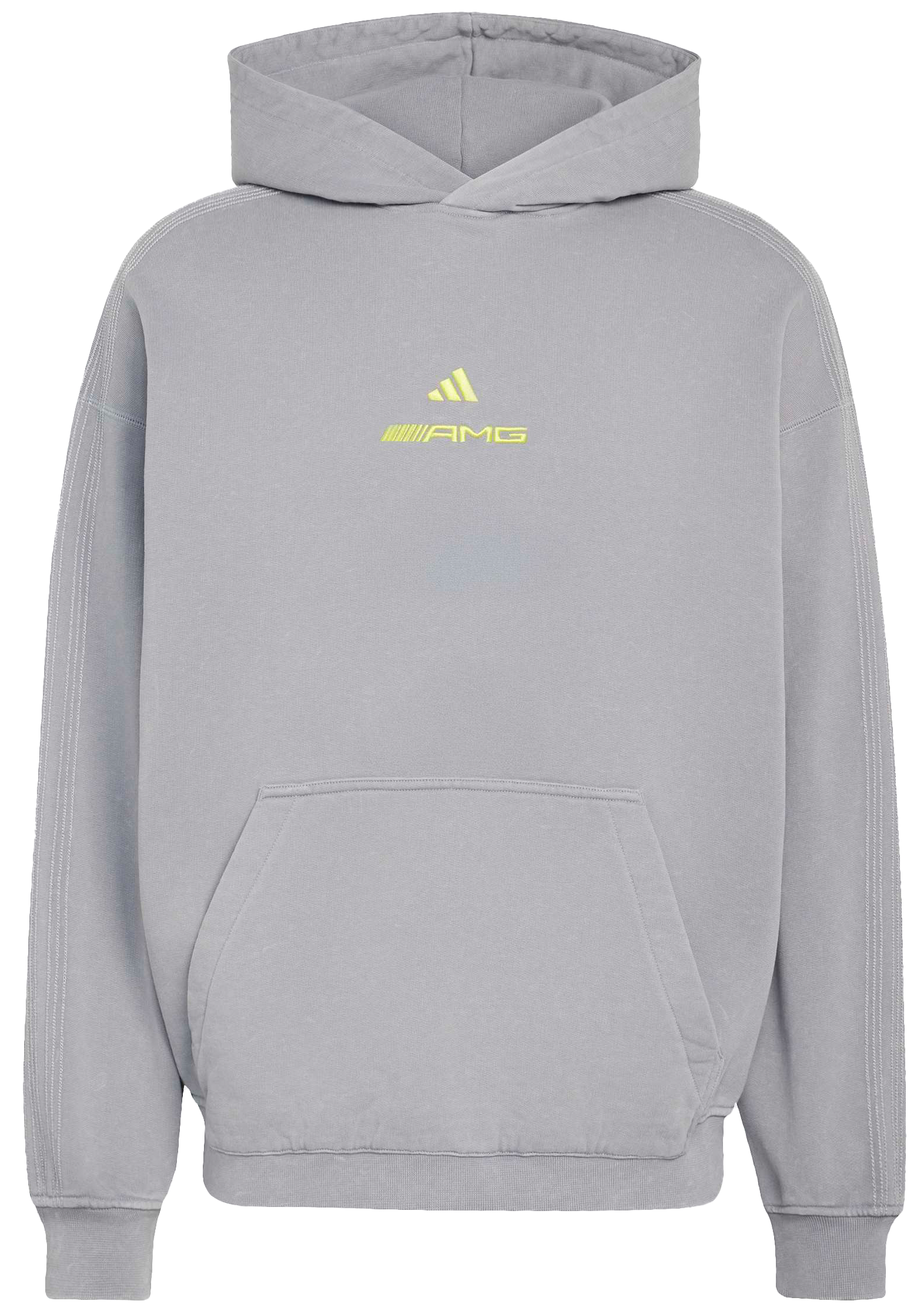 Bluza z kapturem AMG, Unisex - jasnoszary, L