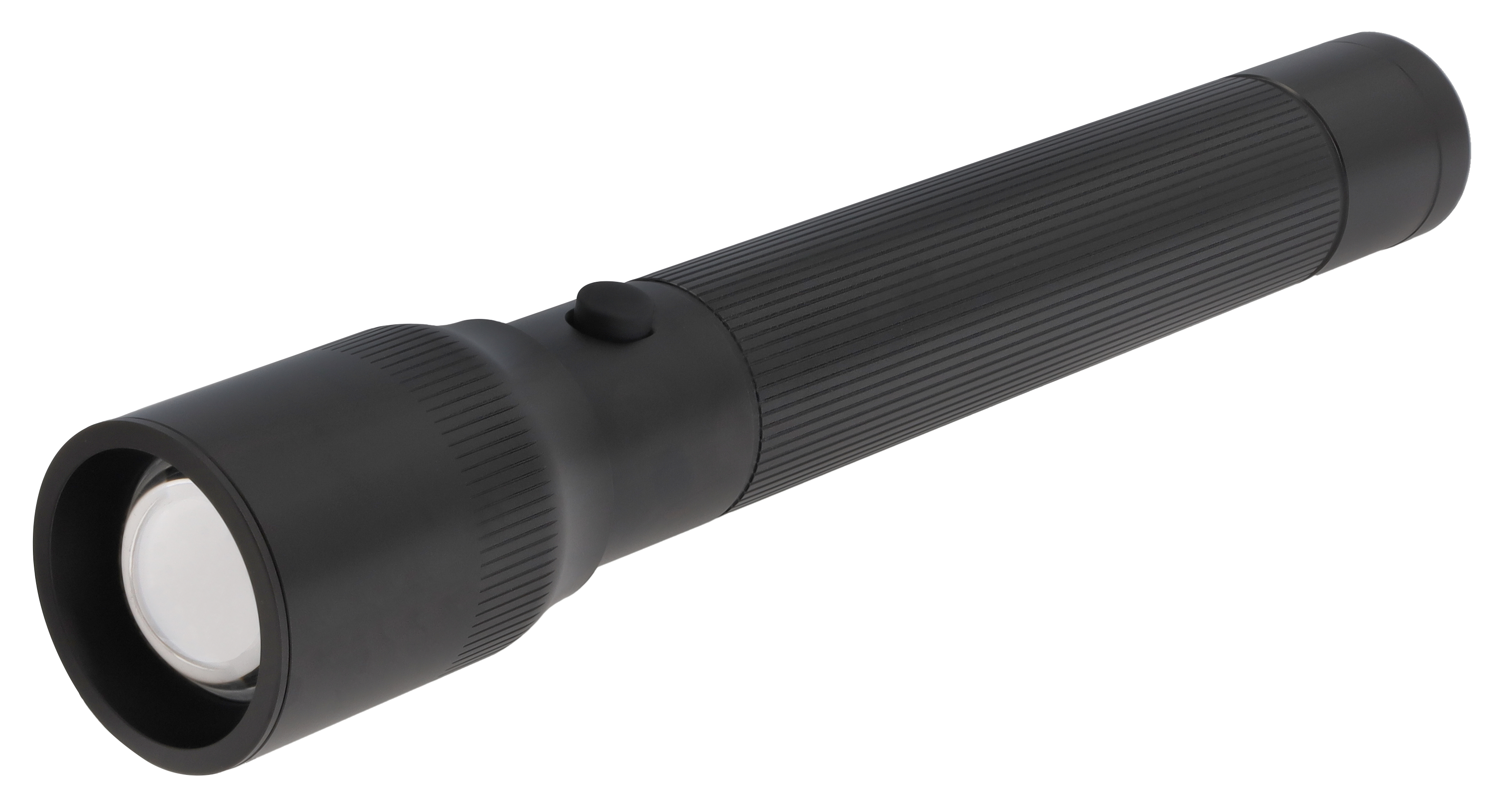 Latarka LED, duże - czerń, aluminium, Ansmann