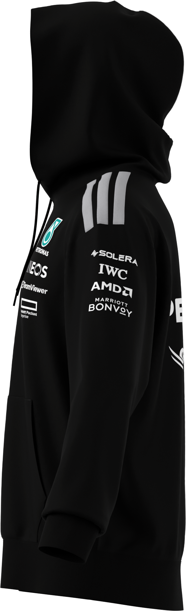 Bluza męska, Kierowca, Mercedes-AMG F1 - czerń, M