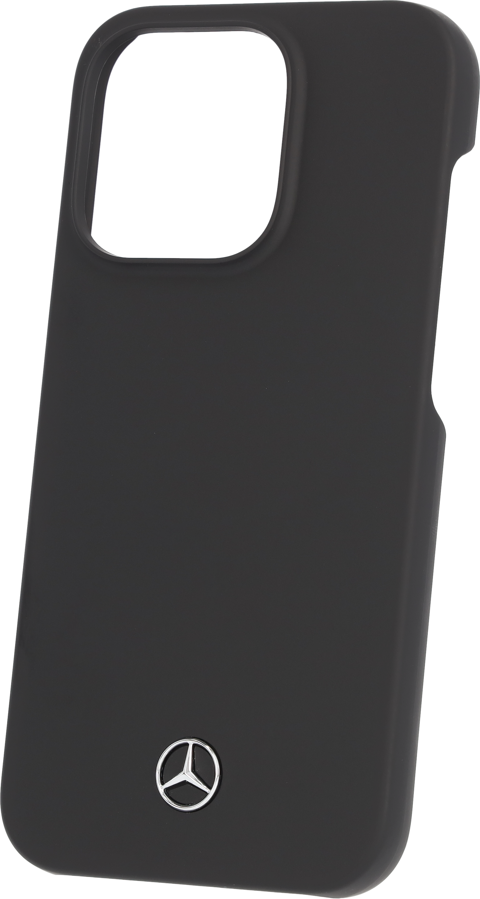 Hülle für iPhone® 14 Pro - schwarz, Polycarbonat / Mikrofaser