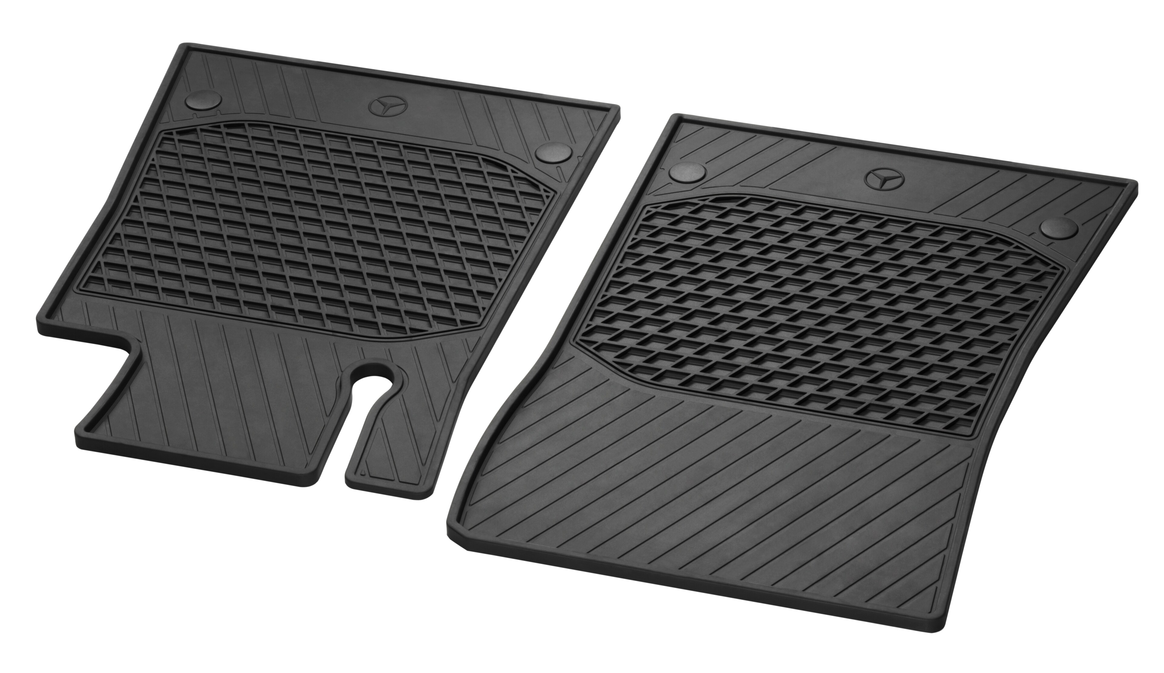 Allwettermatten, CLASSIC, Satz, 2-teilig, Automatikgetriebe - RL, schwarz