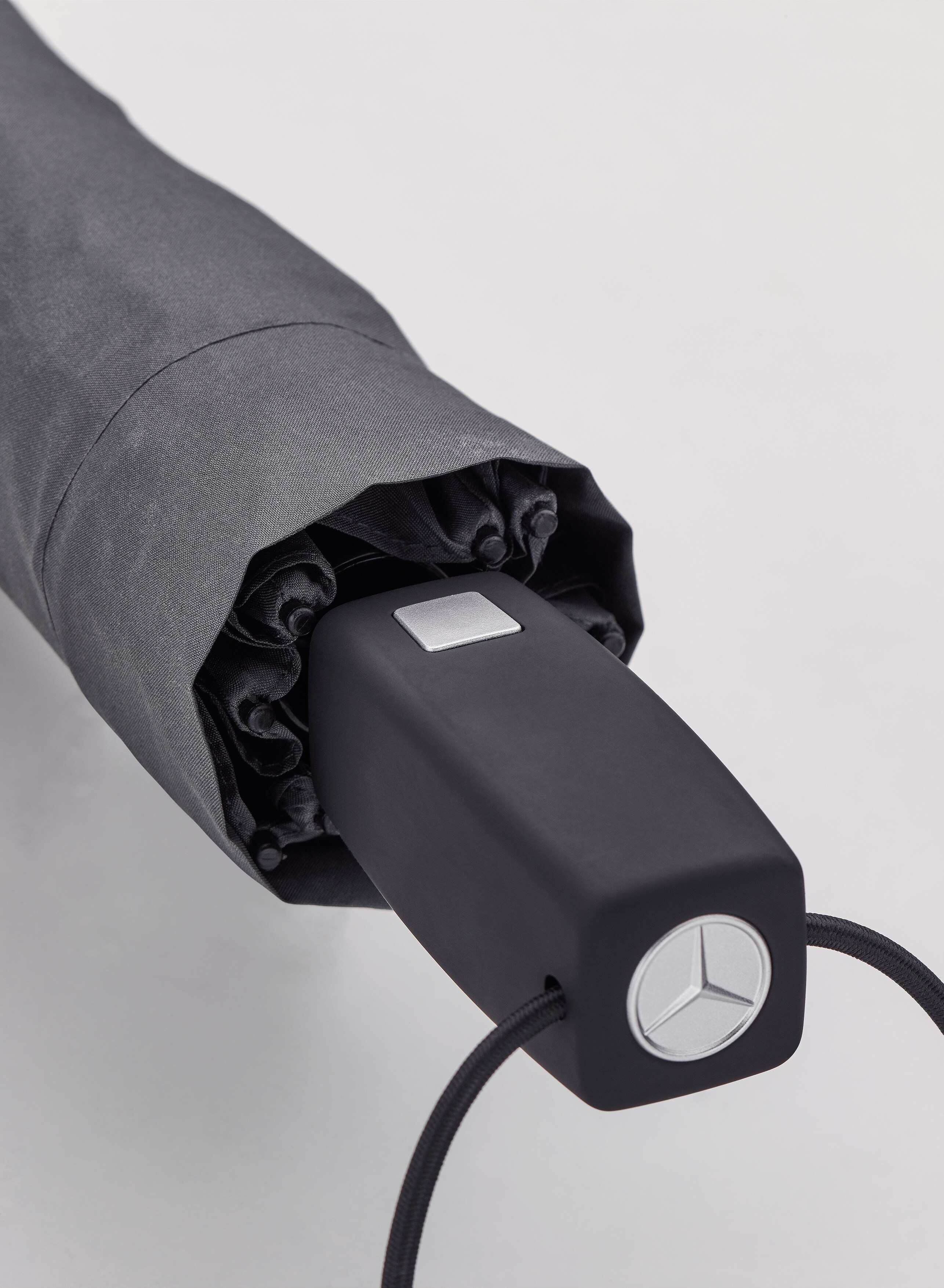 Taschenschirm, G-Klasse - titangrau, Polyester