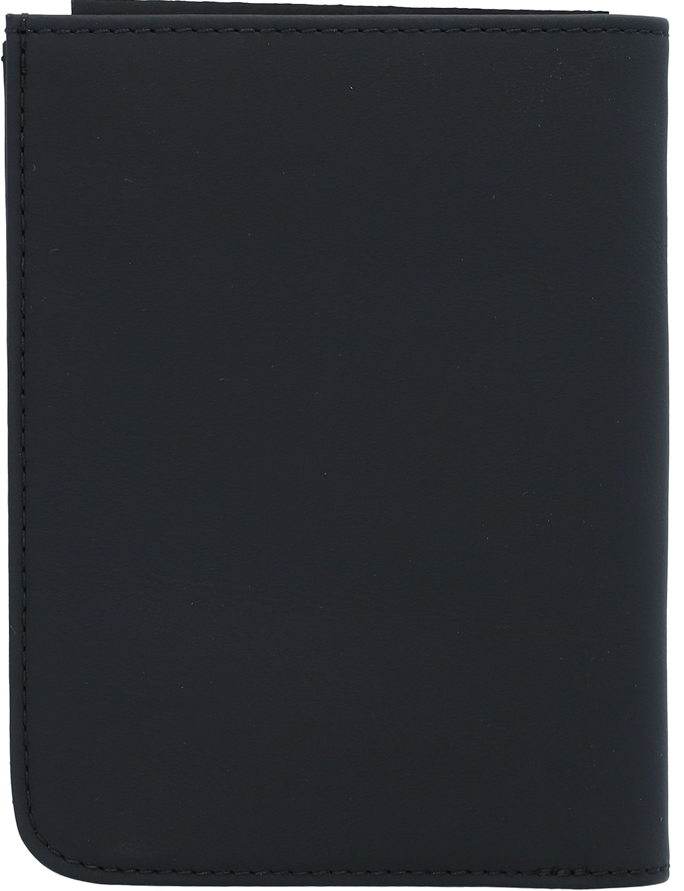 Geldbörse, Fahrzeugleder - schwarz, Leder