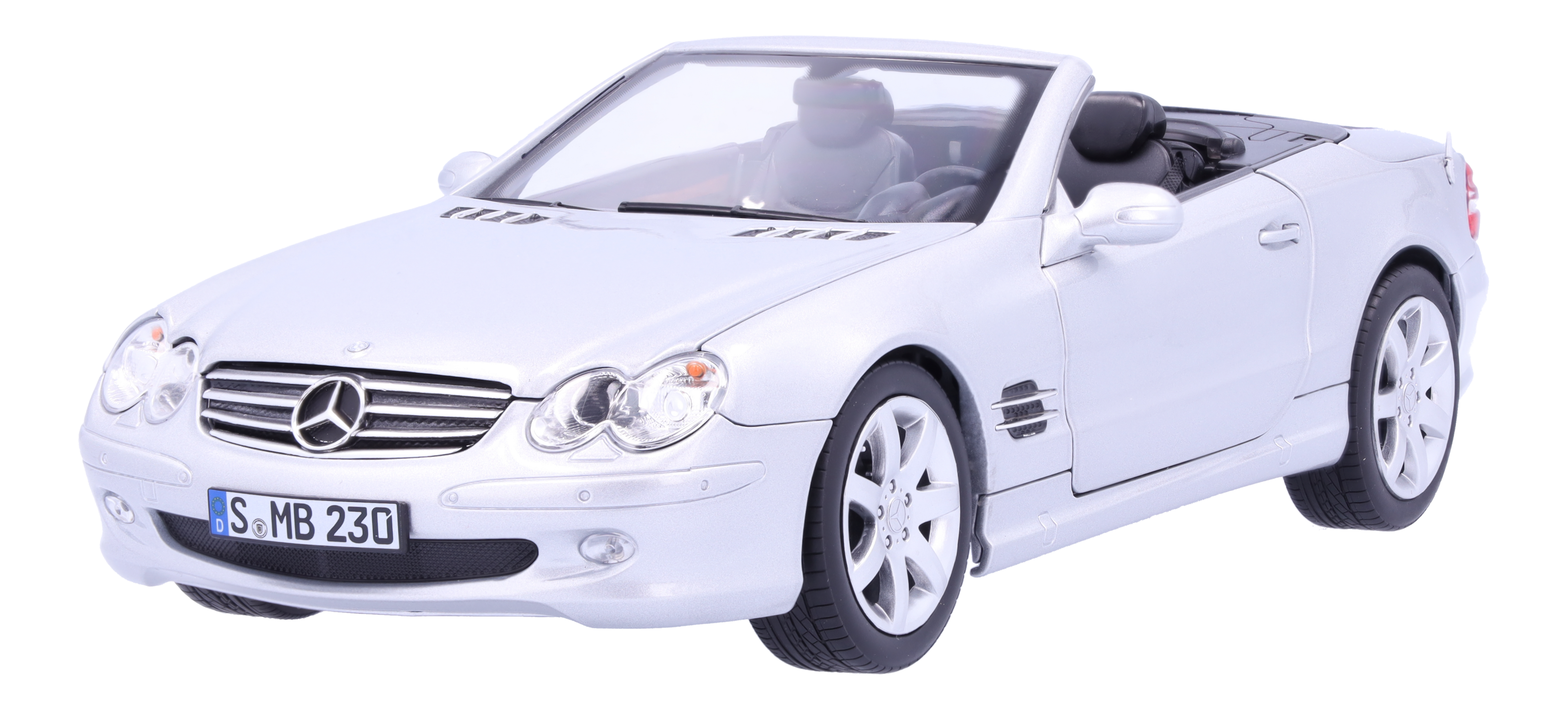 SL 500 R 230 (2001-2006) - brillantsilber, Norev, 1:18
