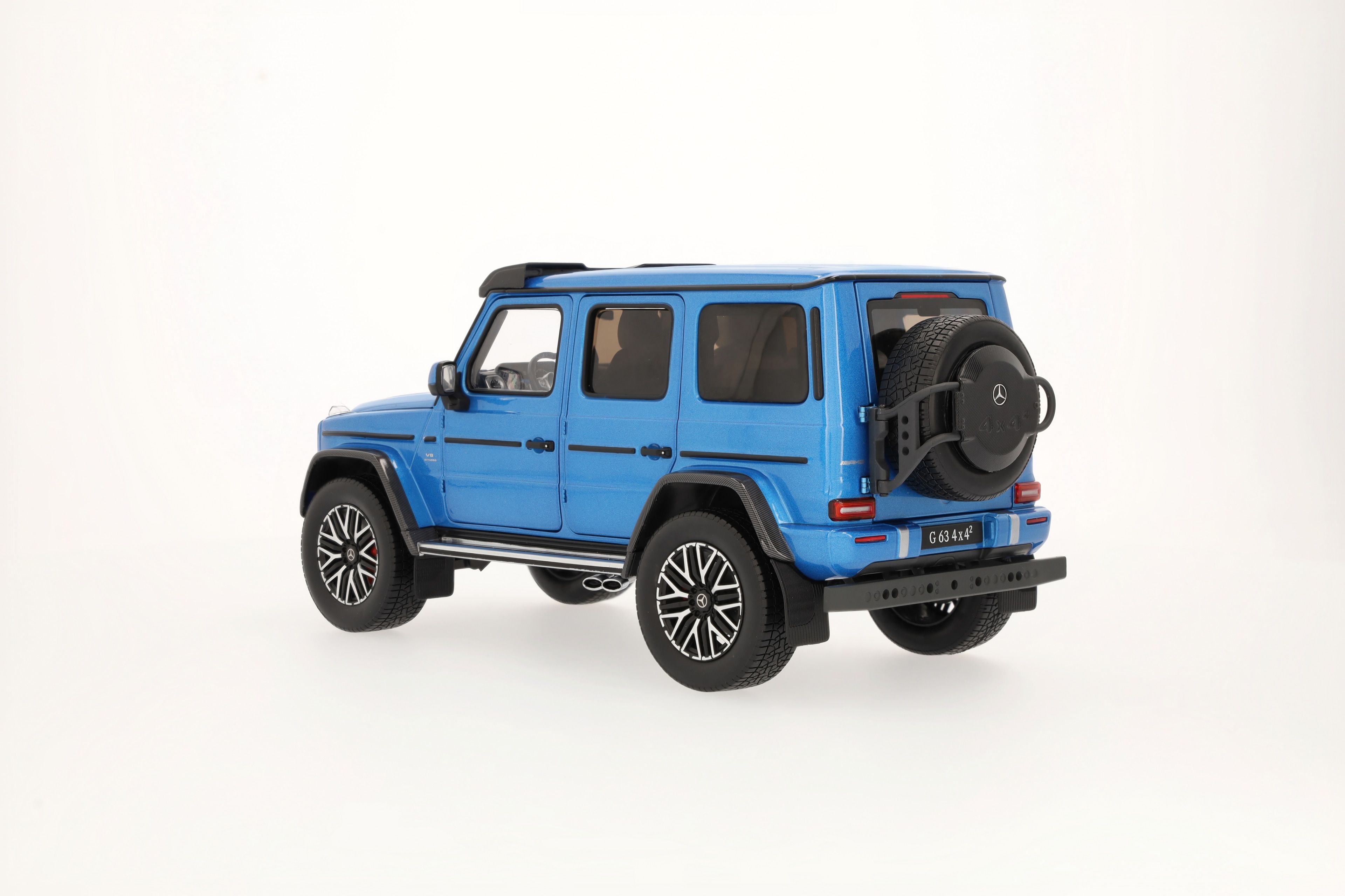 Mercedes-AMG G 63 4x4², W463 - G manufaktur südseeblau, iScale, 1:18