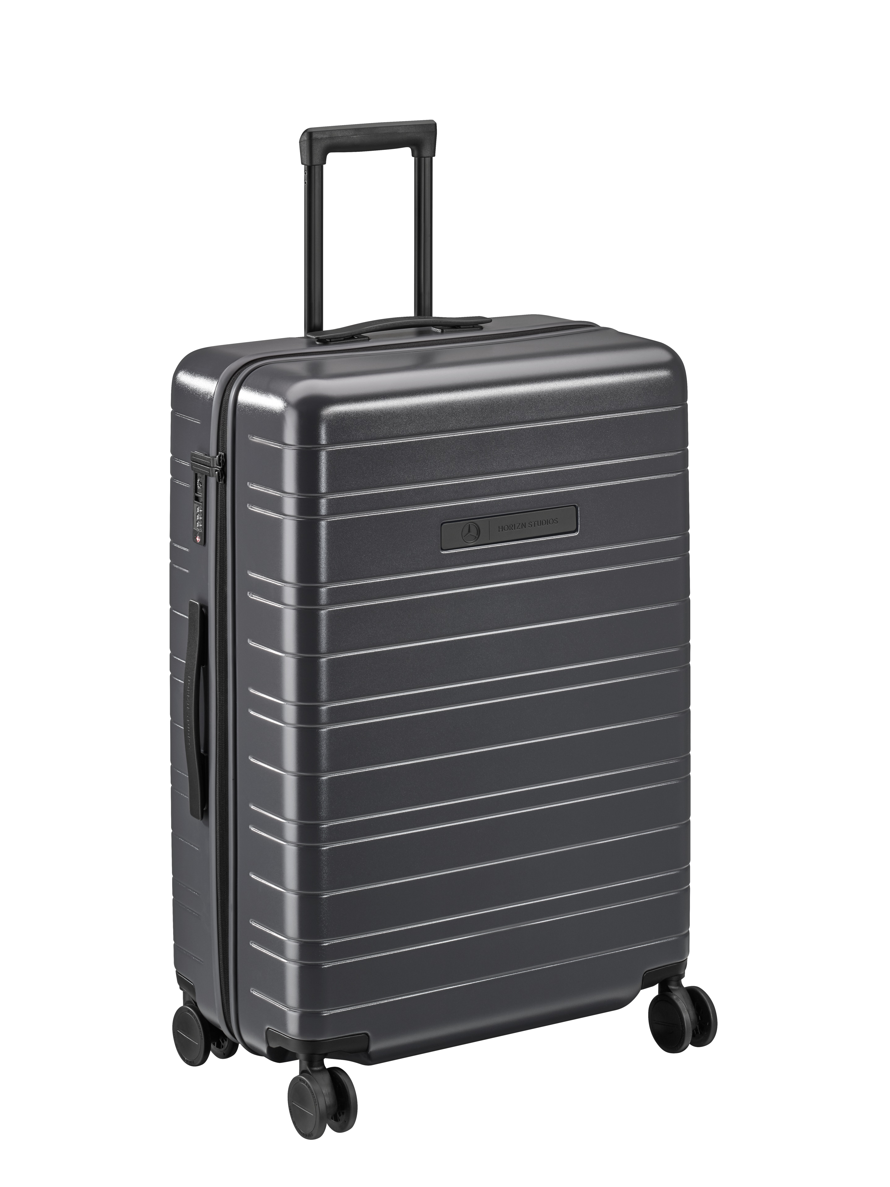 Koffer, H7 - graphit, Polycarbonat / Polyester, HORIZN STUDIOS, 90 l