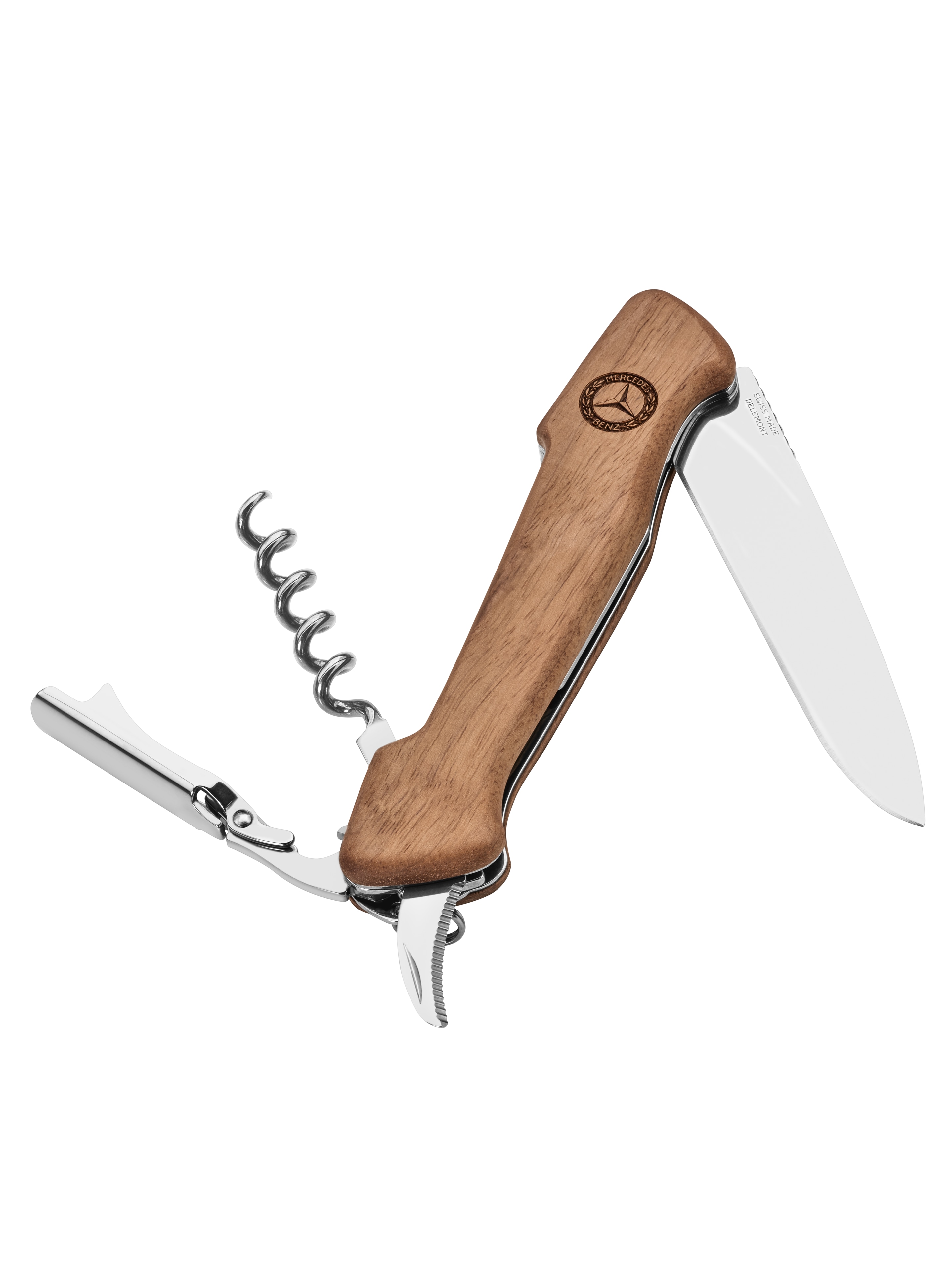 Wine Master - brązowy, stal nierdzewna / drewno orzechowe, Victorinox