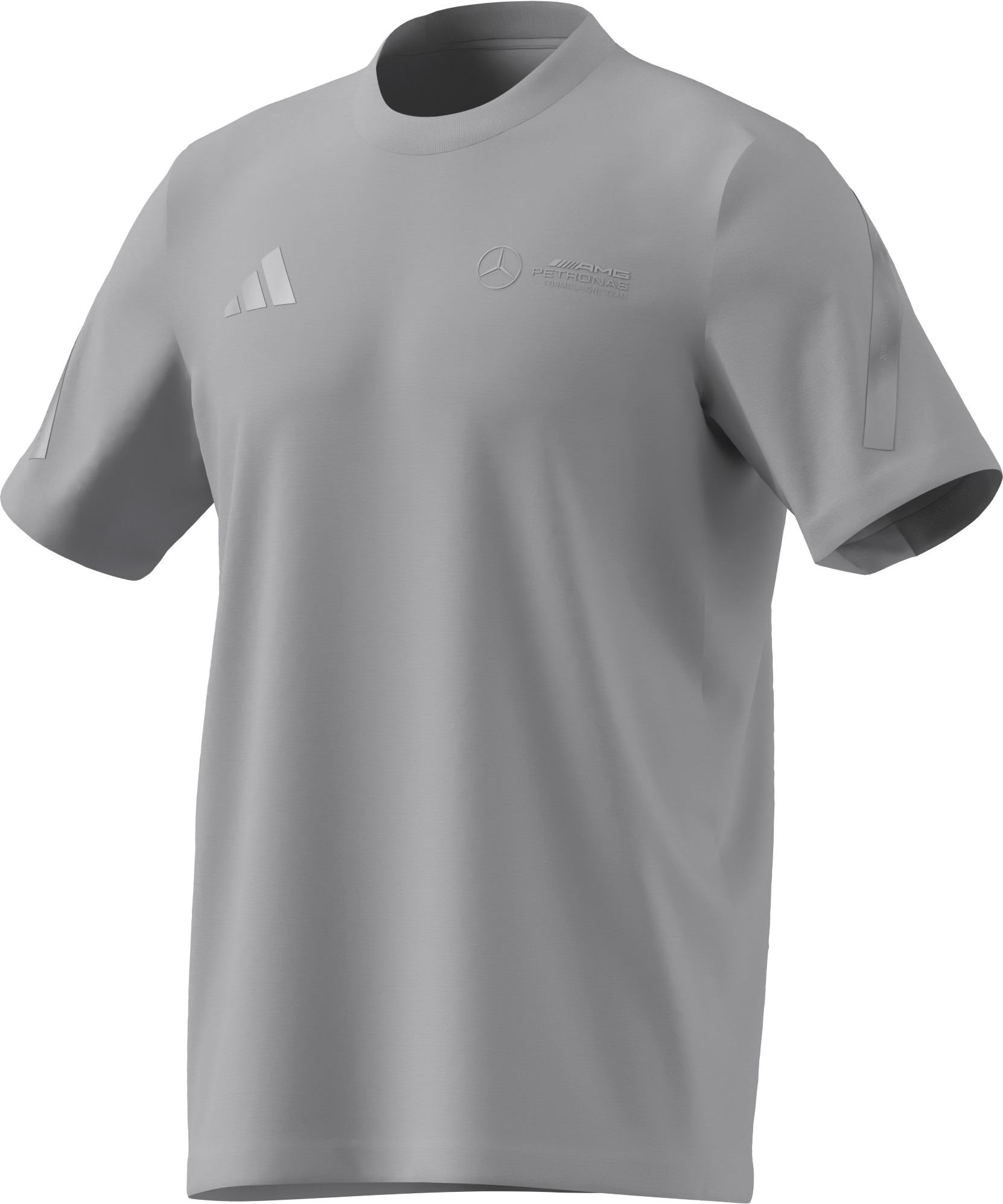 T-shirt męski, Mercedes-AMG F1, Special Edition Silverstone 2025 - szary, XS