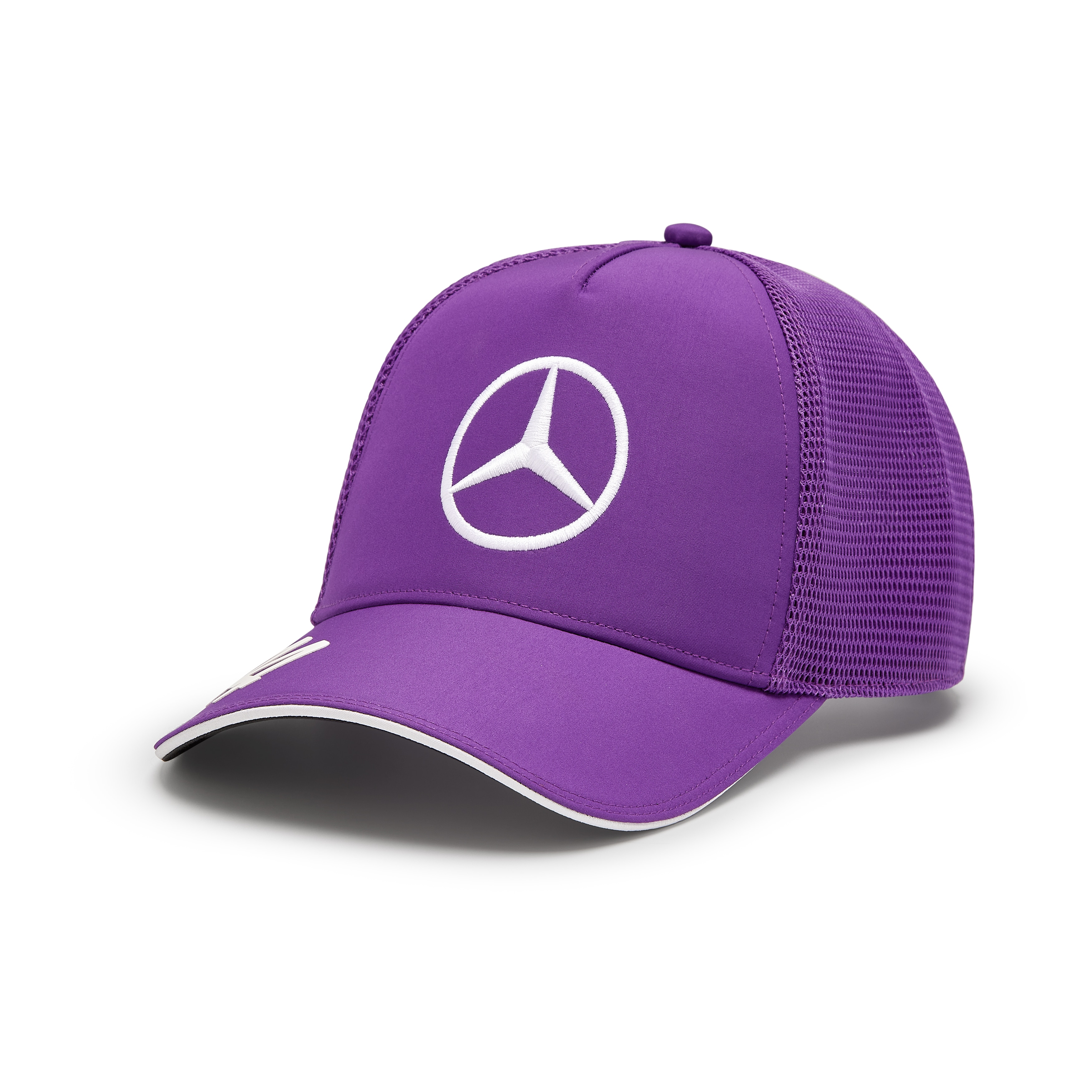 Czapka, Lewis Hamilton, Mercedes-AMG F1 - fioletowy, poliester