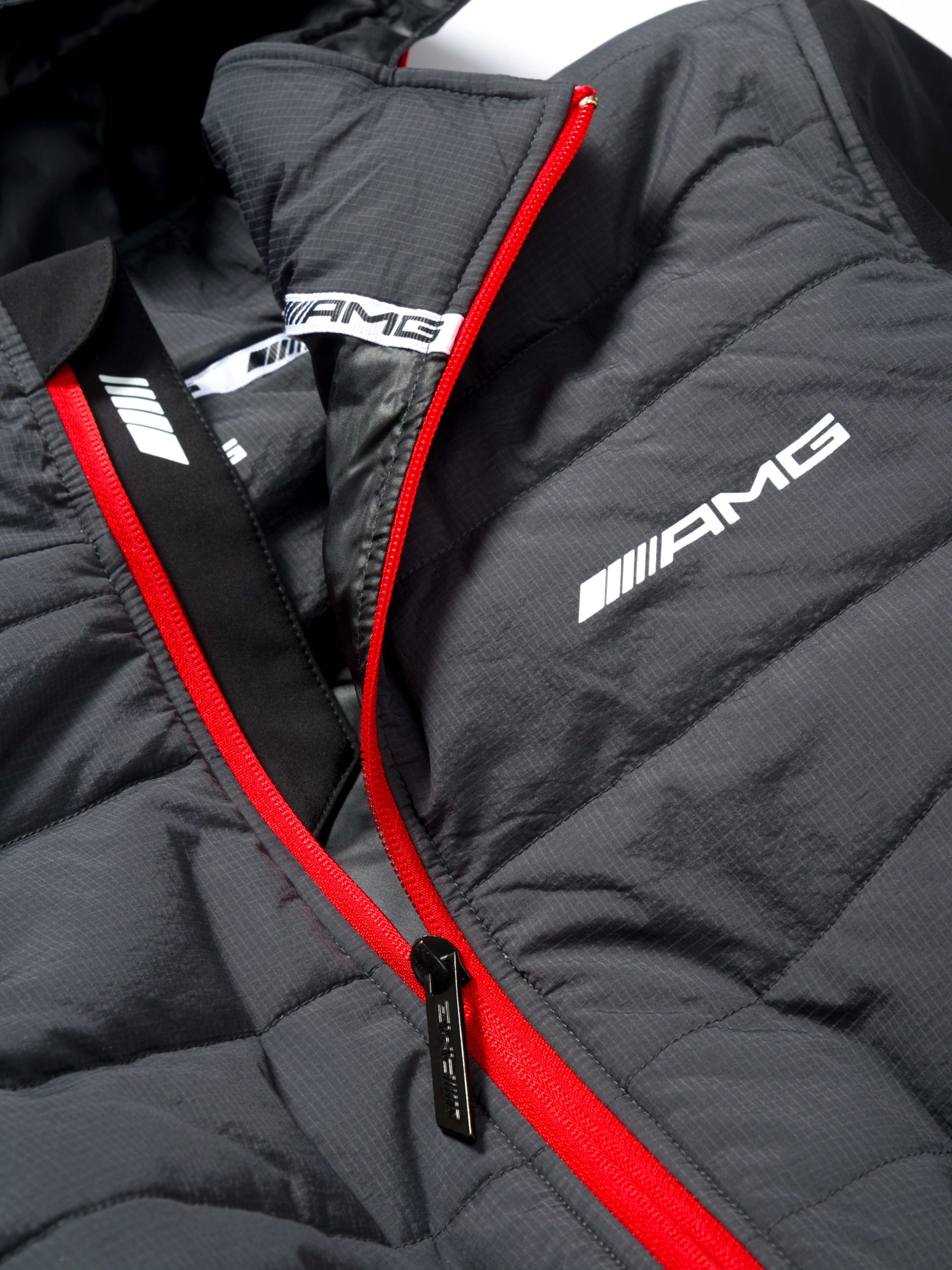 Męska kurtka AMG - szarość selenitu, XL