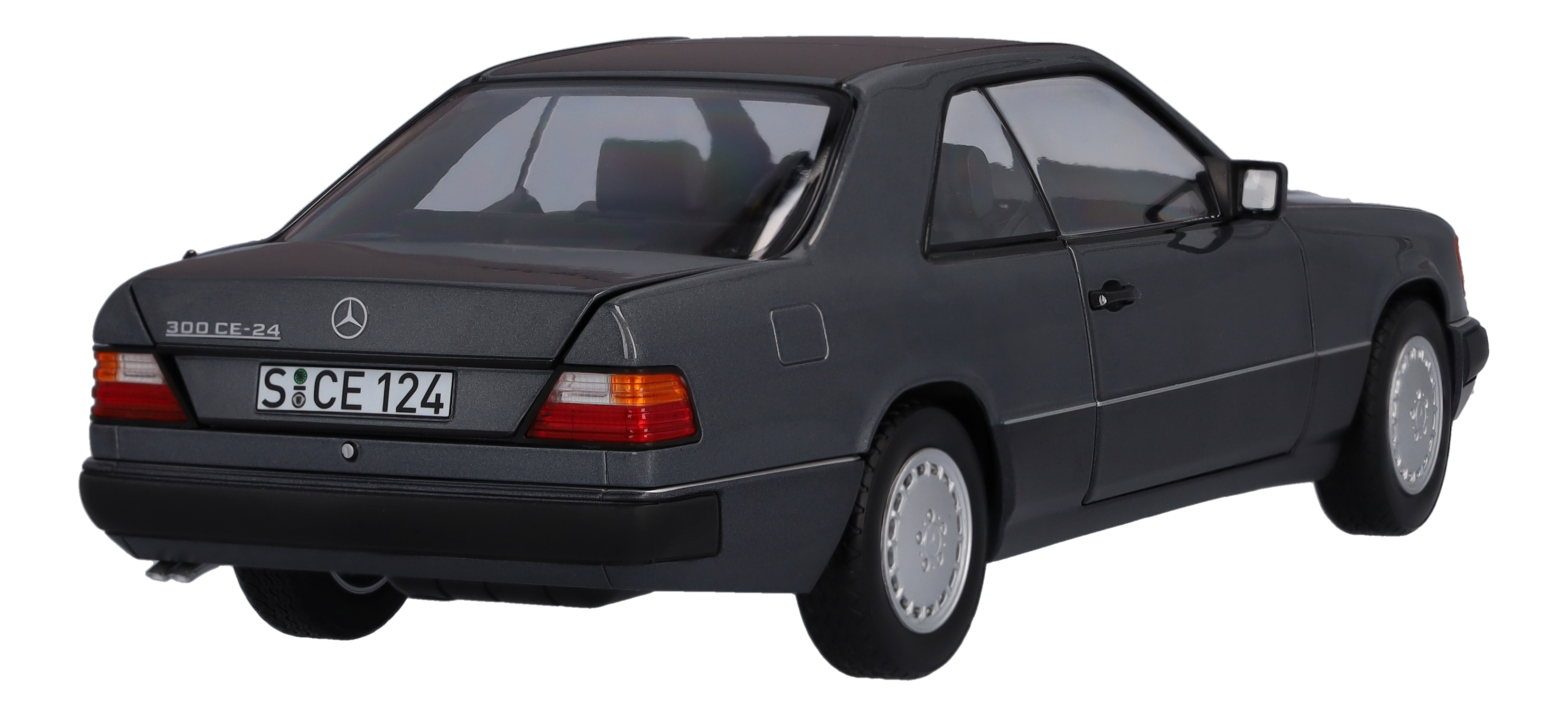 300 CE-24 Coupé C124 (1988-1992) - perlmuttgrau, Norev, 1:18