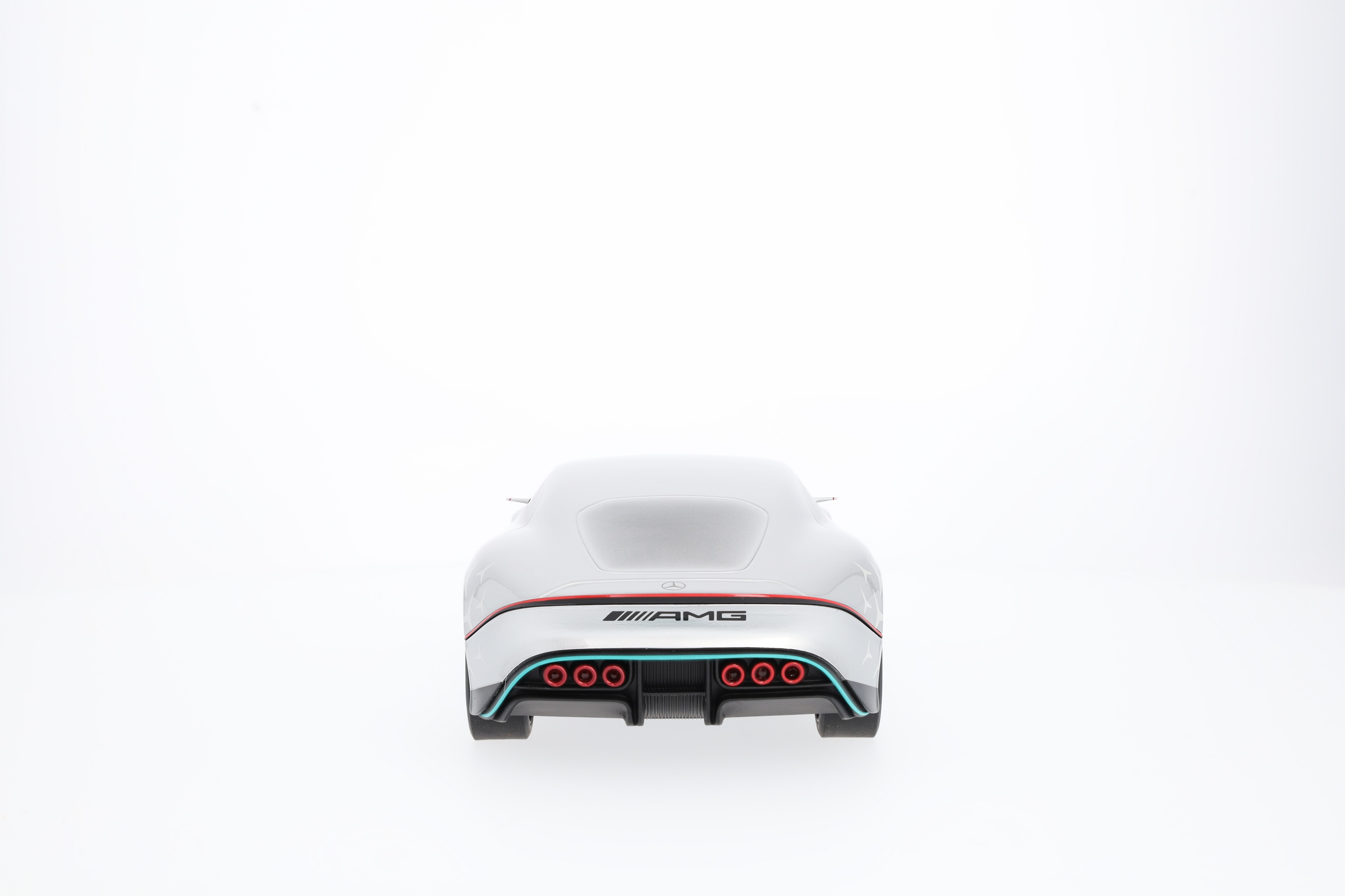 Vision AMG, Showcar - silber alubeam, NZG, 1:18