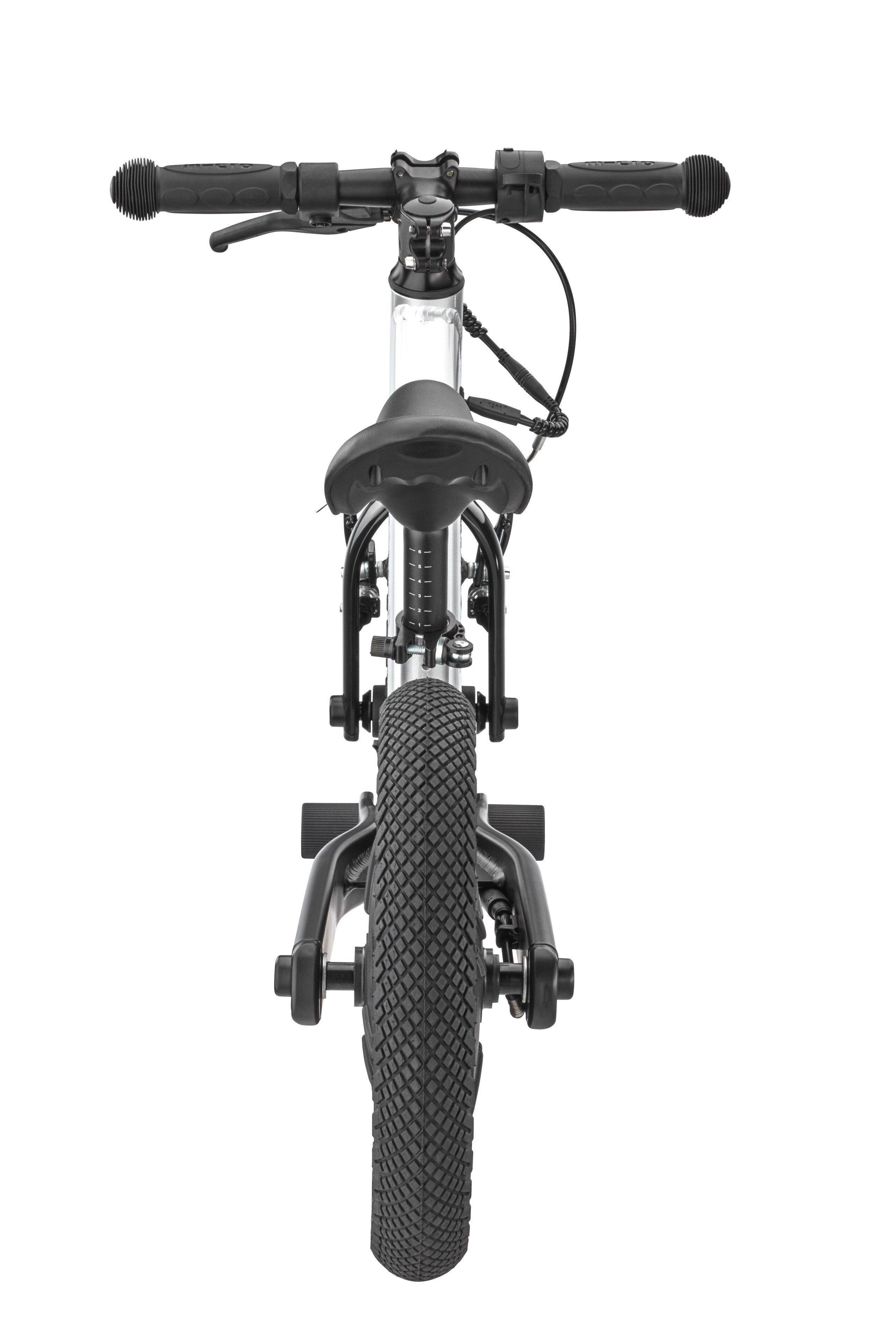 Rowerek biegowy dla dzieci, E-Balance - srebrny, aluminium, Micro Mobility