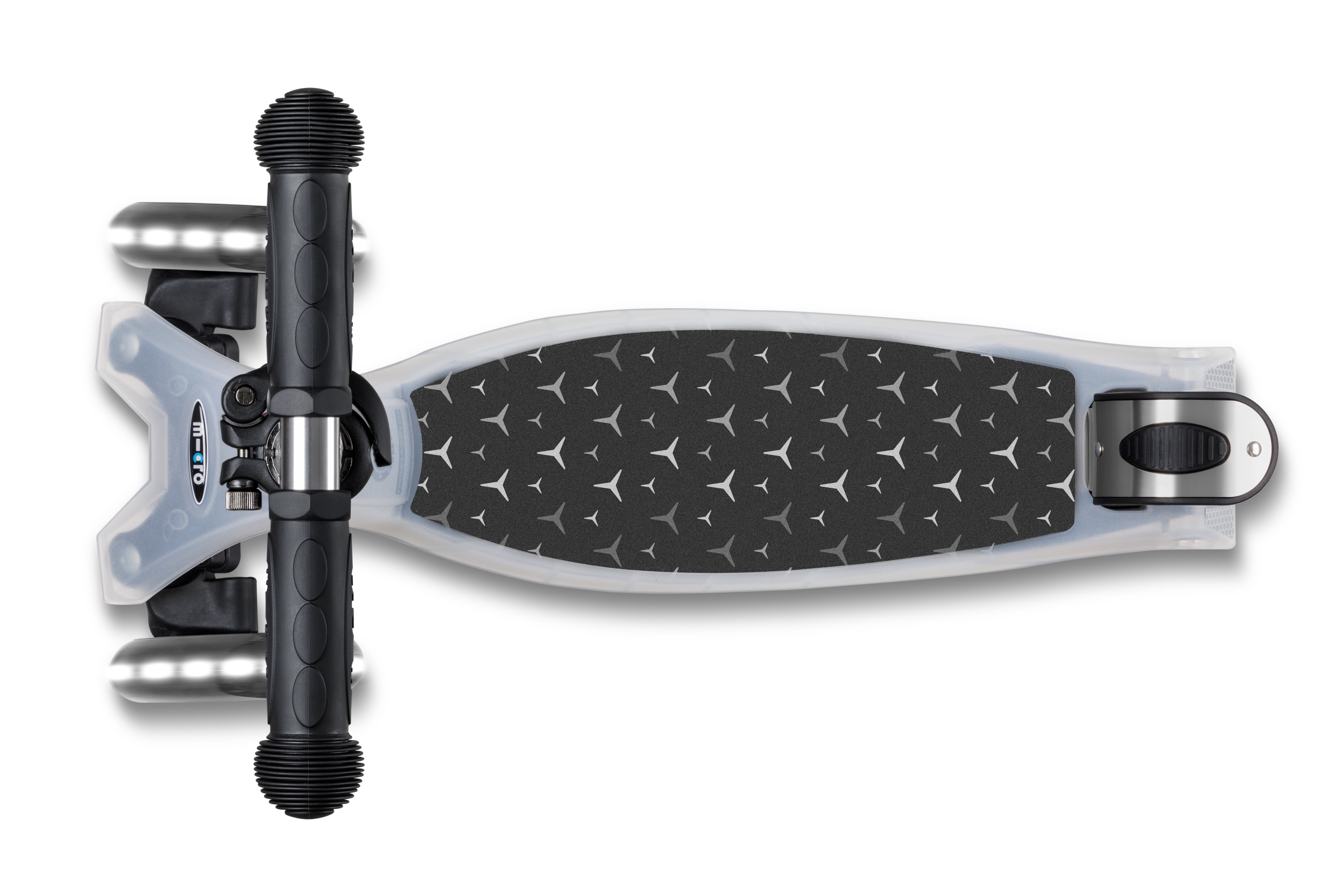 Hulajnoga dla dzieci, Maxi deluxe Flux - czarny neochromatyczny, aluminium / tworzywo sztuczne, Micro Mobility